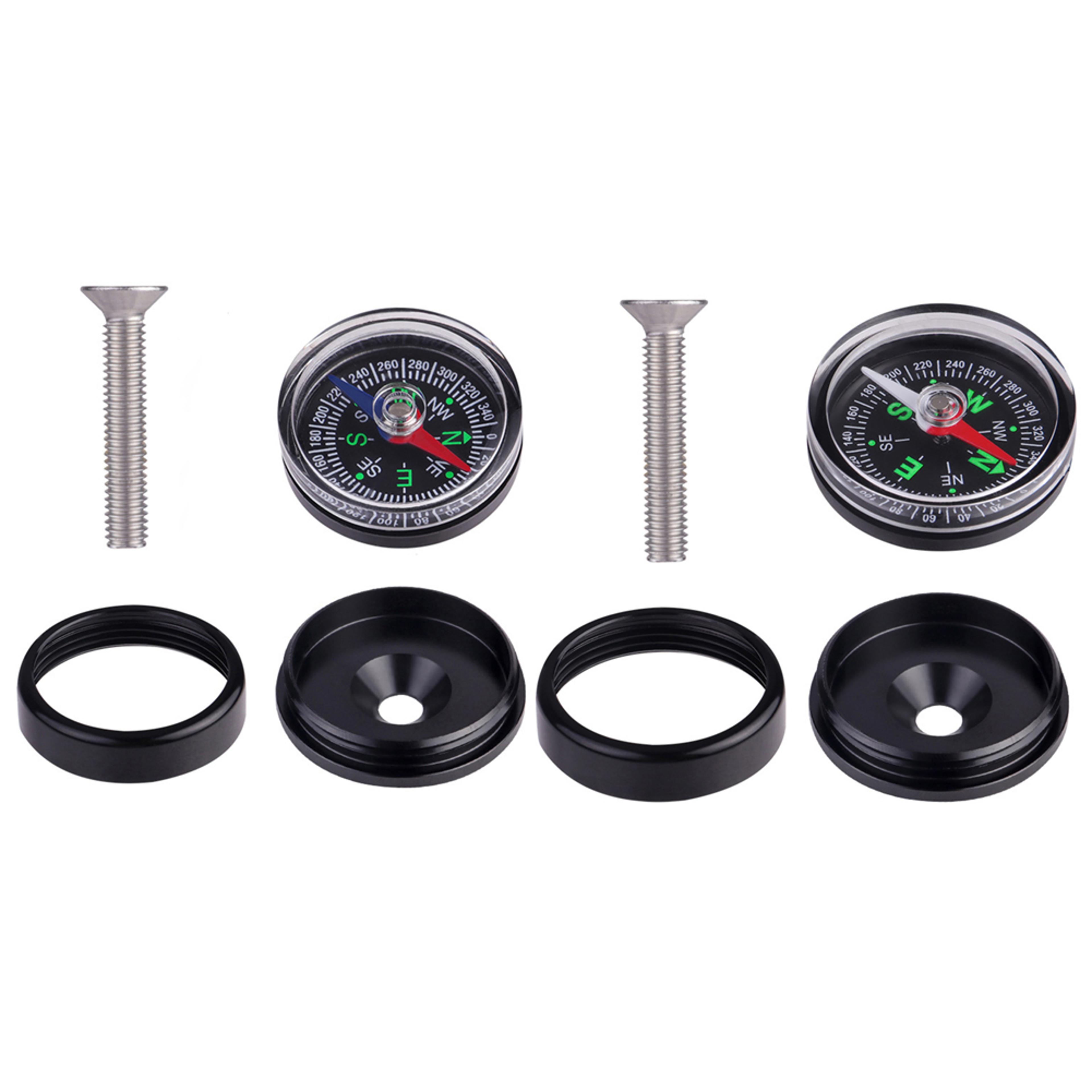 bike handlebar compass waterproof navigation tool for cycling and hiking