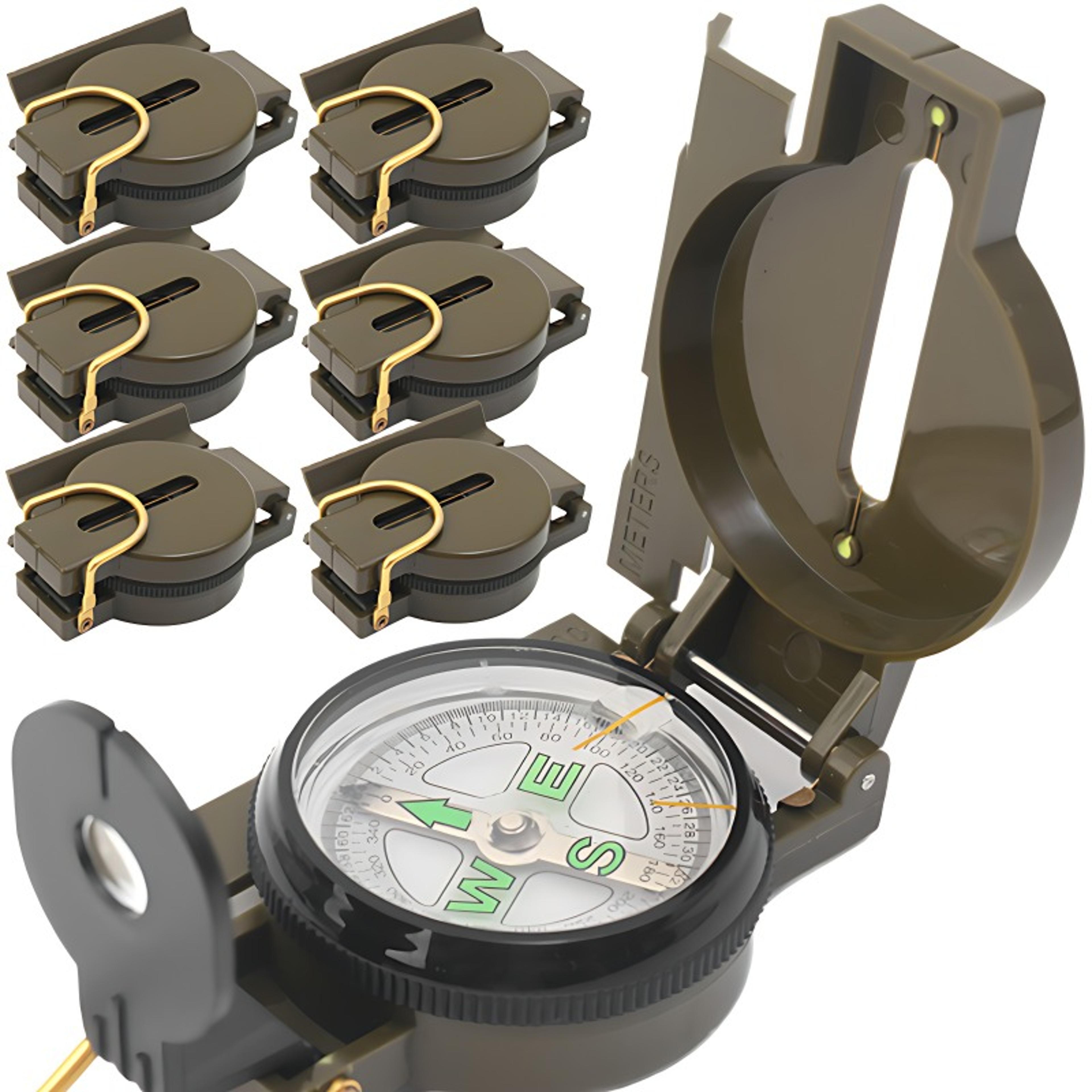high precision military compass waterproof hiking navigation tool for outdoor survival and camping