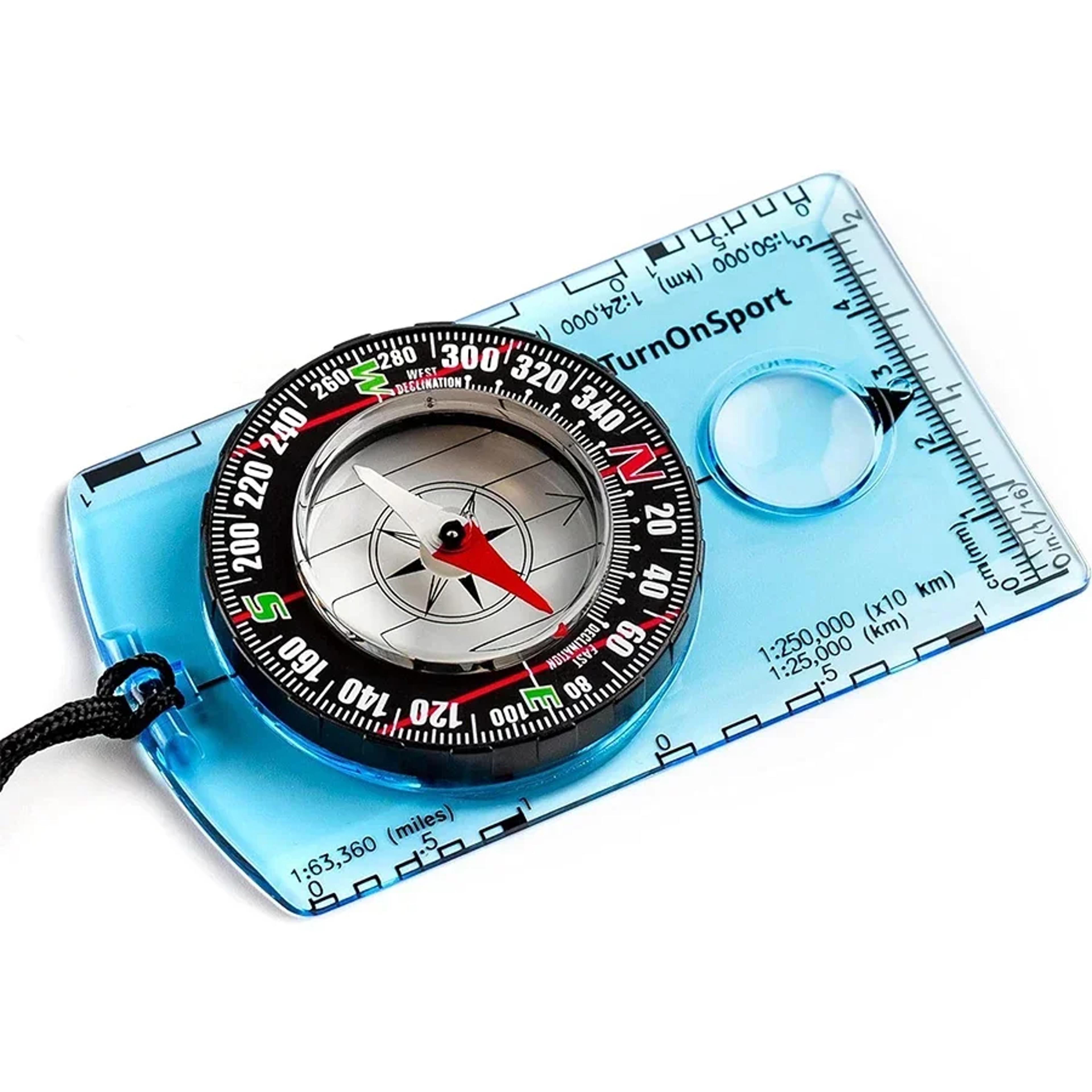 professional waterproof hiking compass for backpacking survival navigation