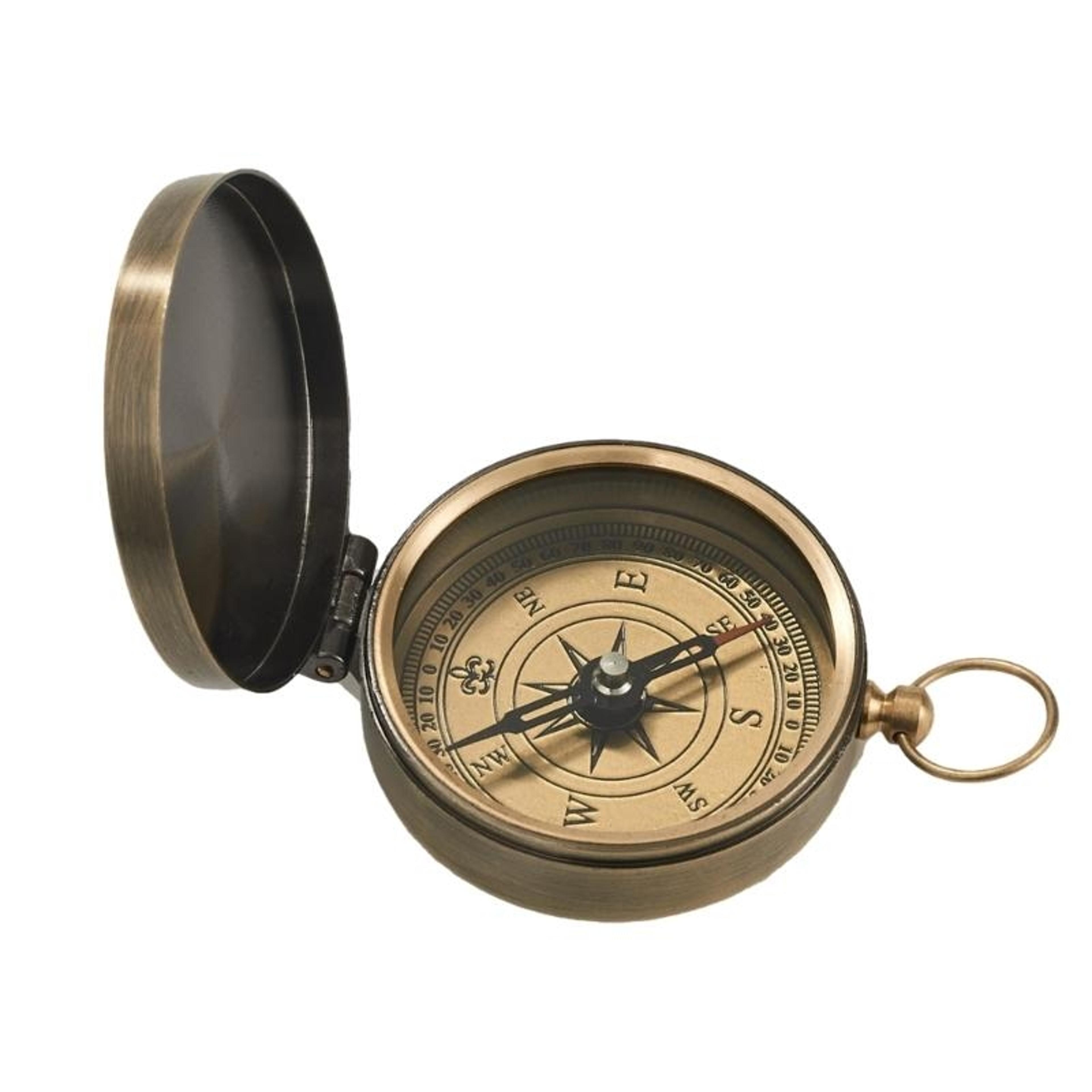 vintage pocket compass watch necklace outdoor survival compass for hiking camping travel