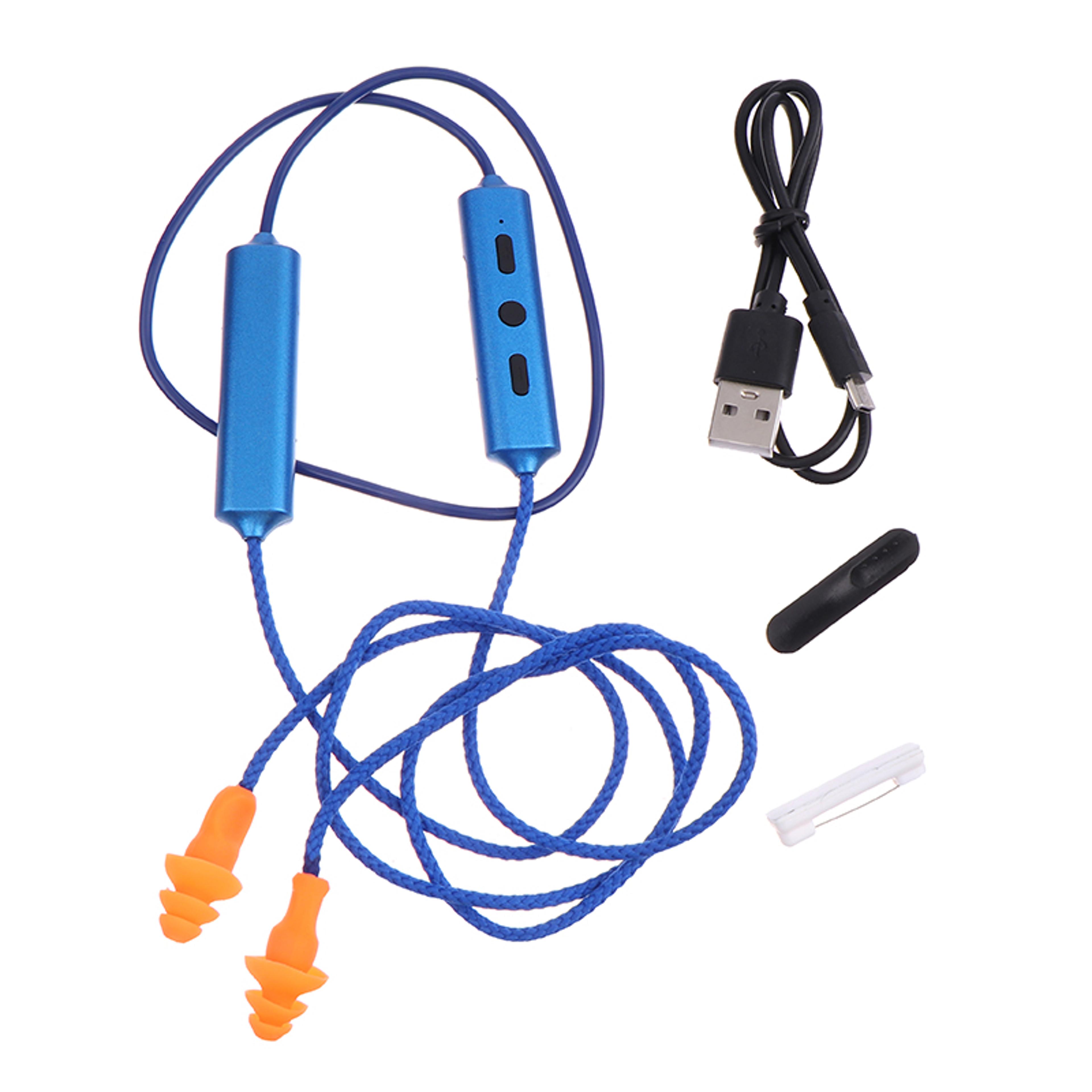 bluetooth work earplugs noise cancelling safety headset for construction and industrial use