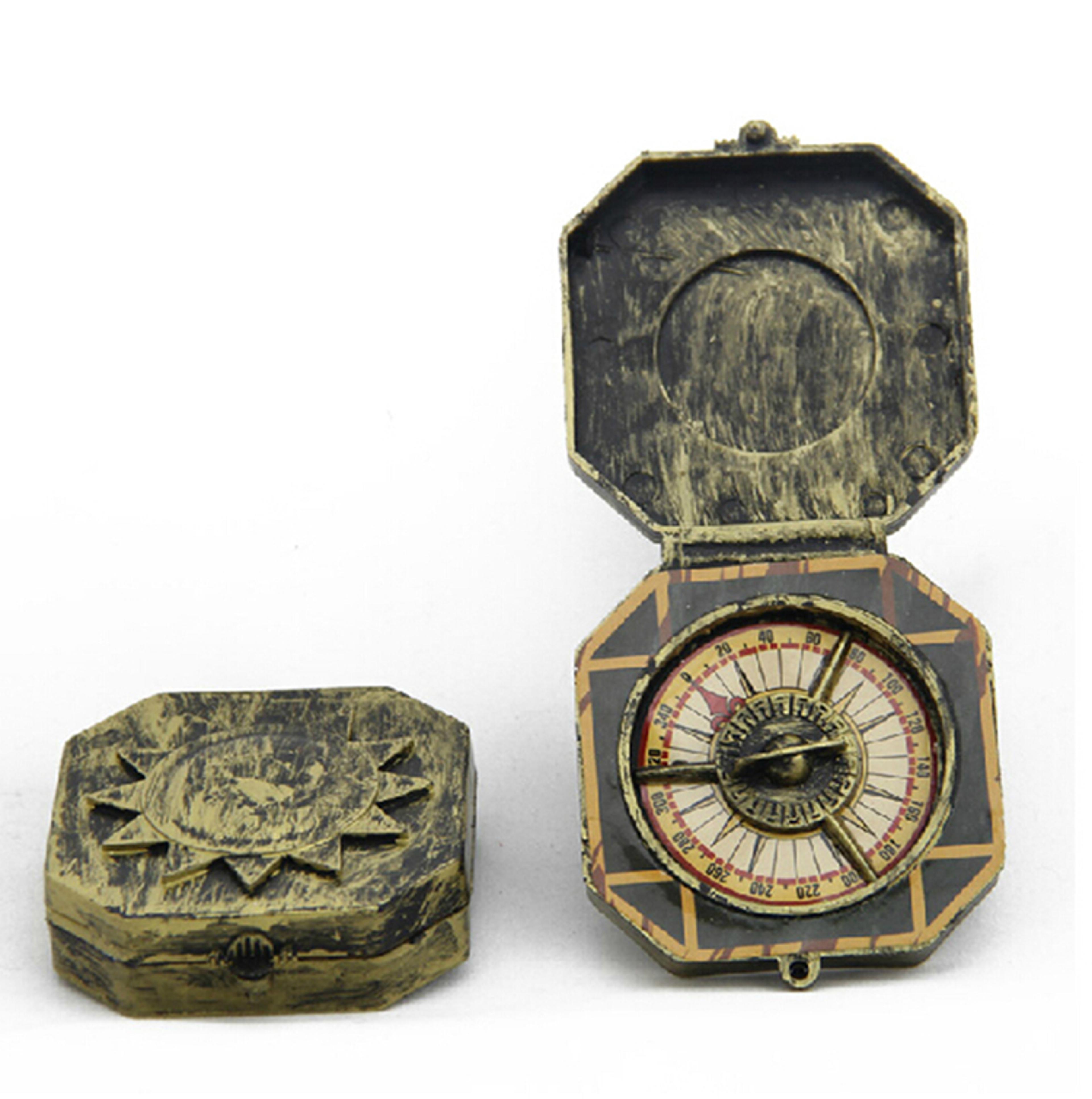 vintage pirate compass toy for kids cosplay nautical costume prop gift