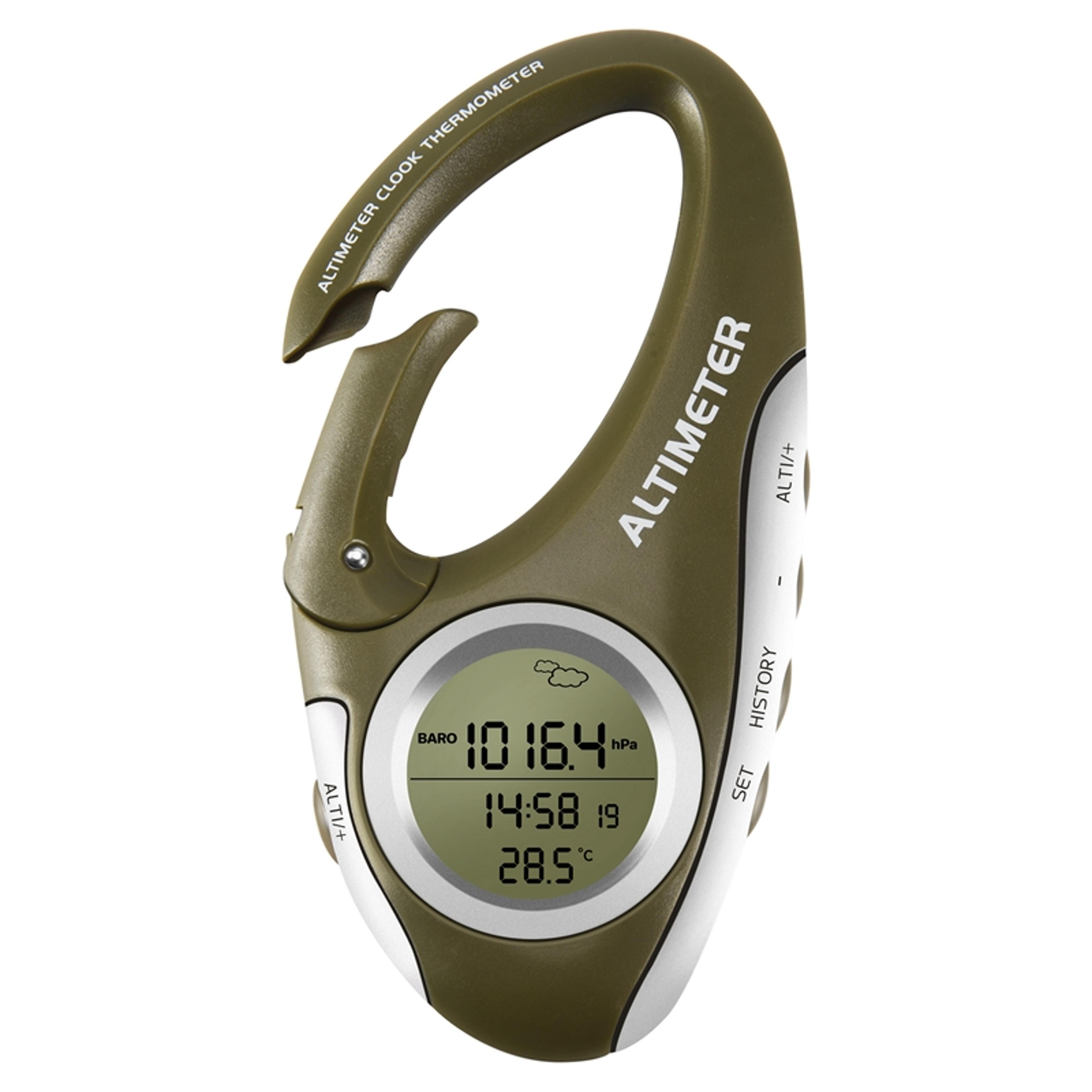 electronic altimeter carabiner altimeter handheld thermometer outdoor fishing weather forecast mode meter outdoor gadget