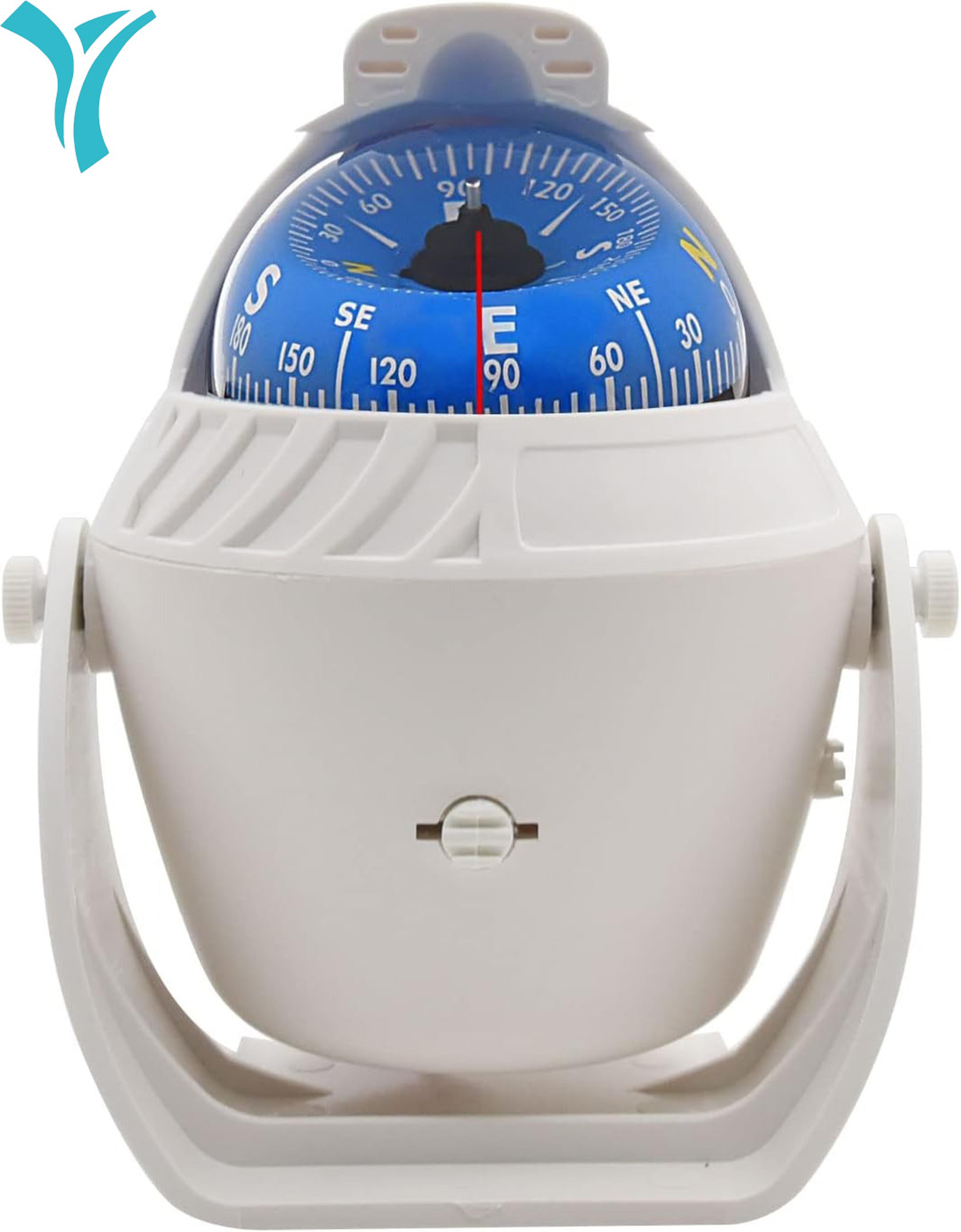 adjustable magnetic vehicle compass ball for cars boats and marine navigation