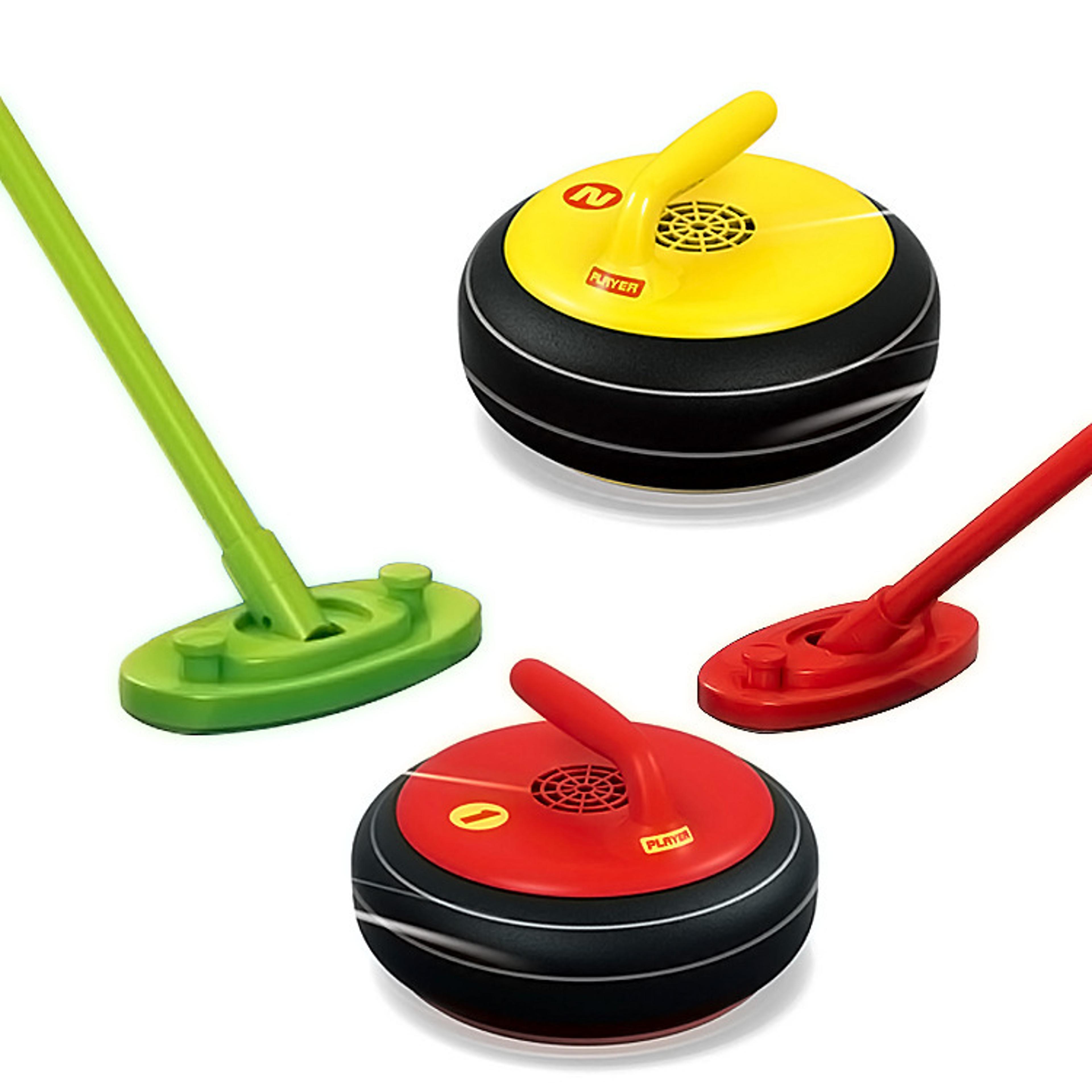 high speed hover curling game set for kids and family fun