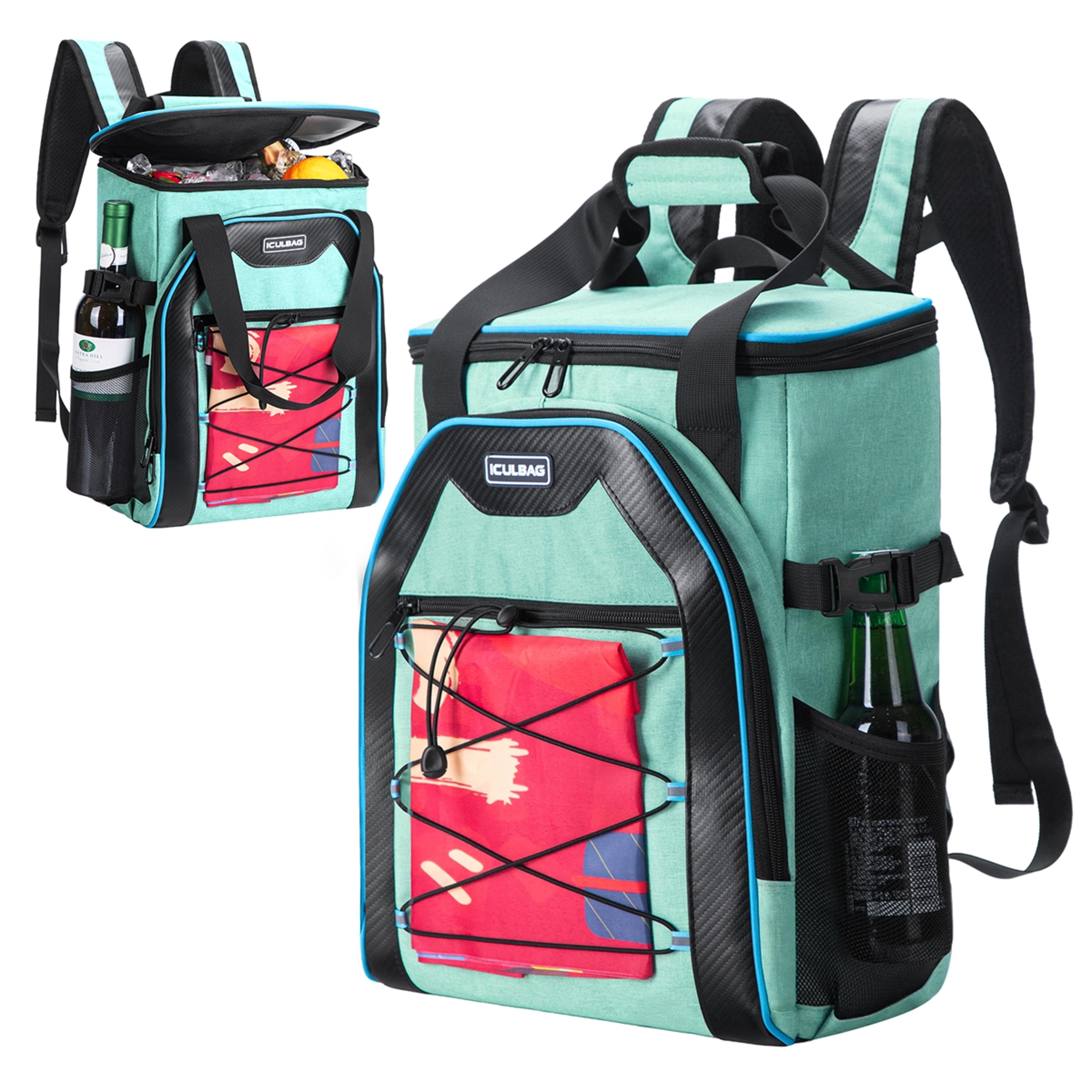 iculbag insulated cooler backpack leak proof outdoor portable cooler bag