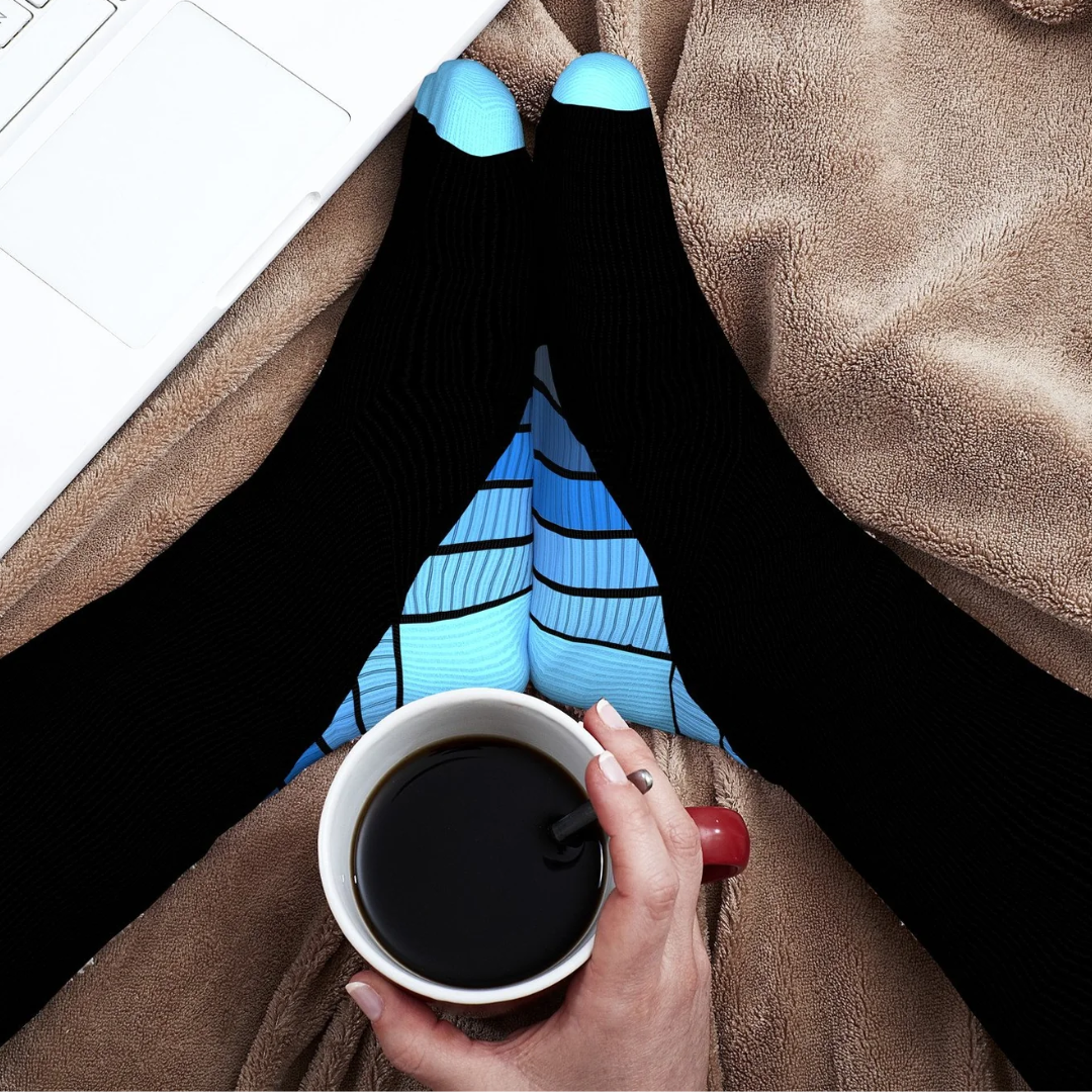 perfect fit compression socks - durable & comfortable support