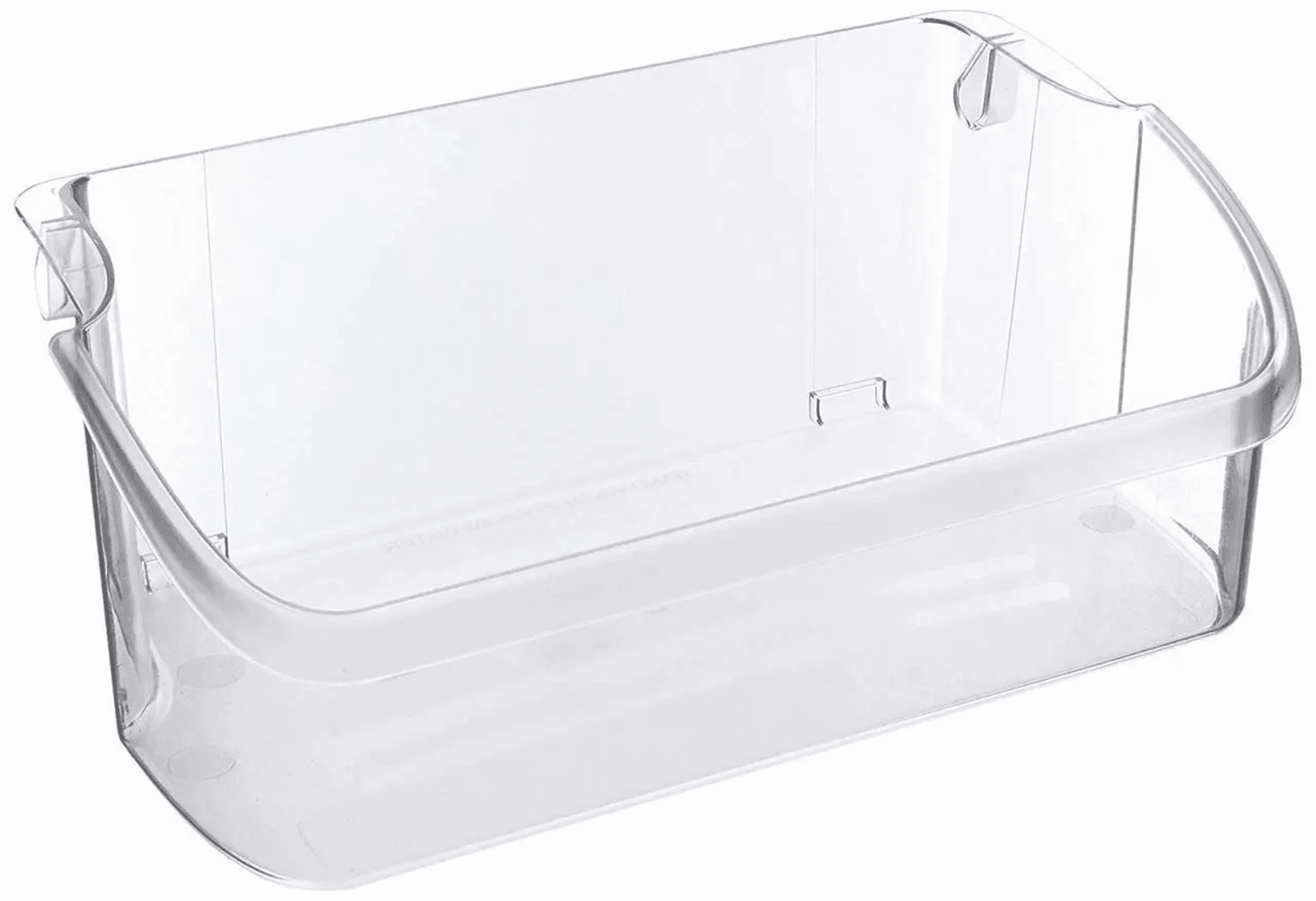 door bin compatible with frigidaire kenmore, replacement refrigerator door shelf bin for frigidaire, heavy-duty plastic
