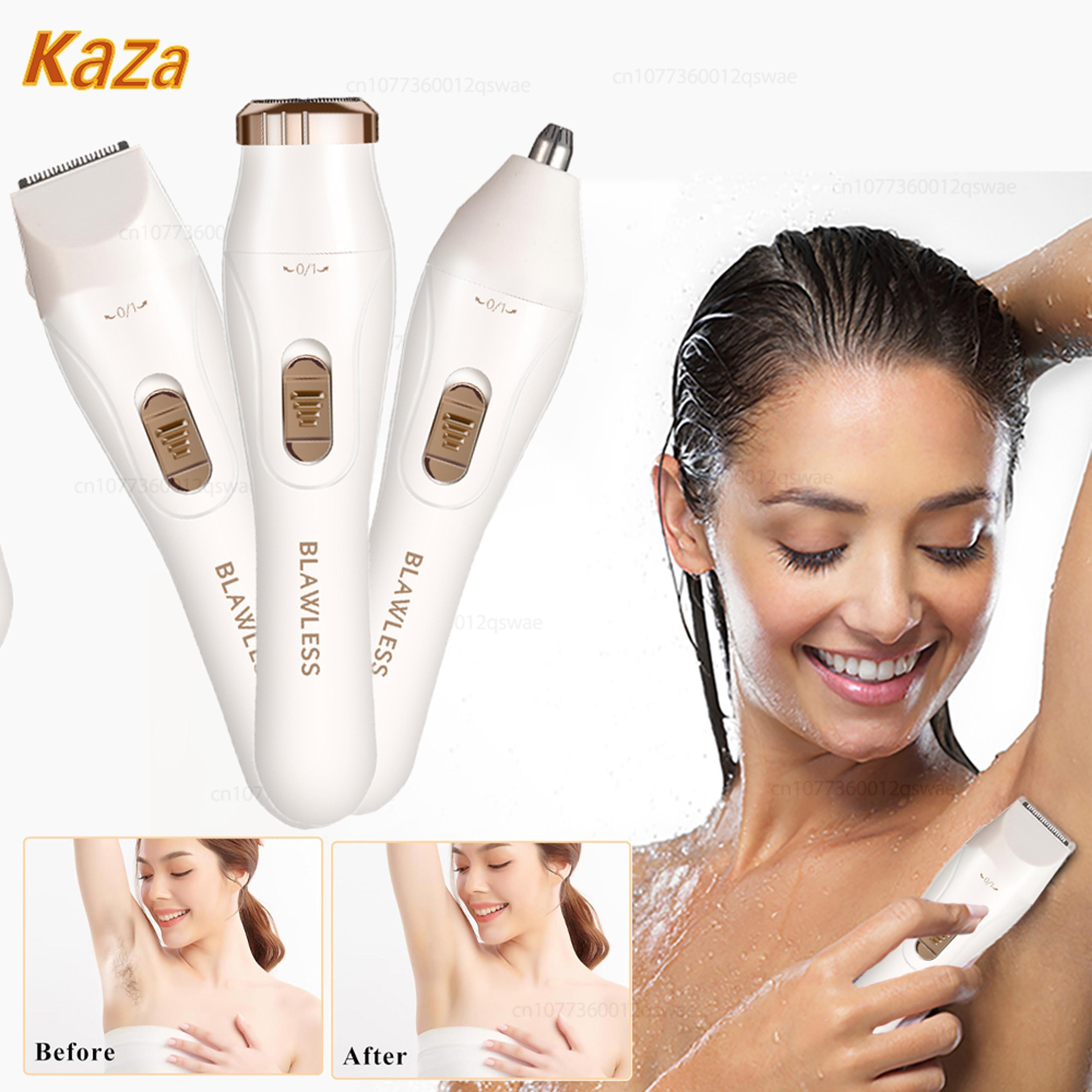 rechargeable electric shaver for women portable female razor bikini trimmer facial epilator for legs underarms