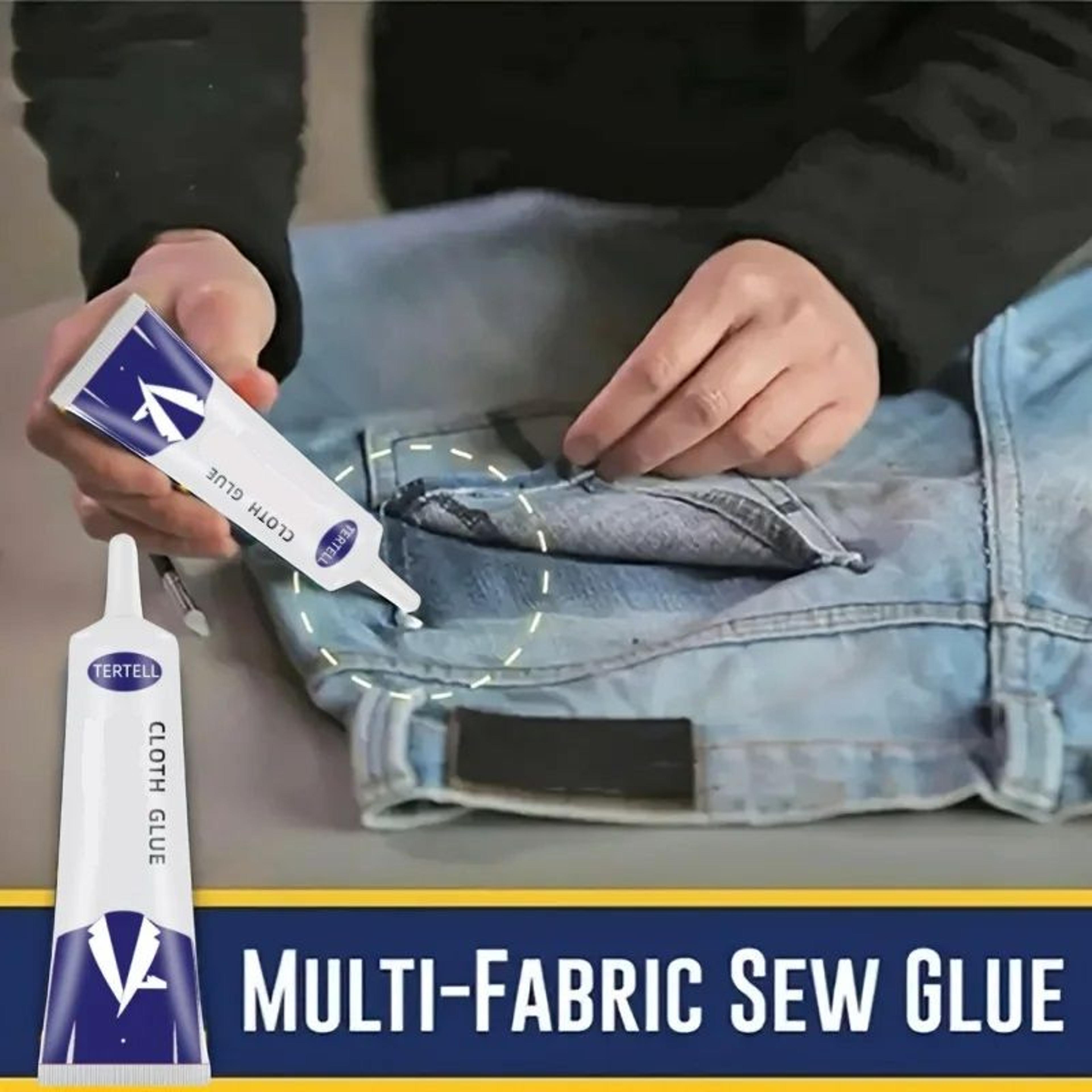 high-quality multifunctional seams – quick bonding glue for repairing clothes, denim & fabric