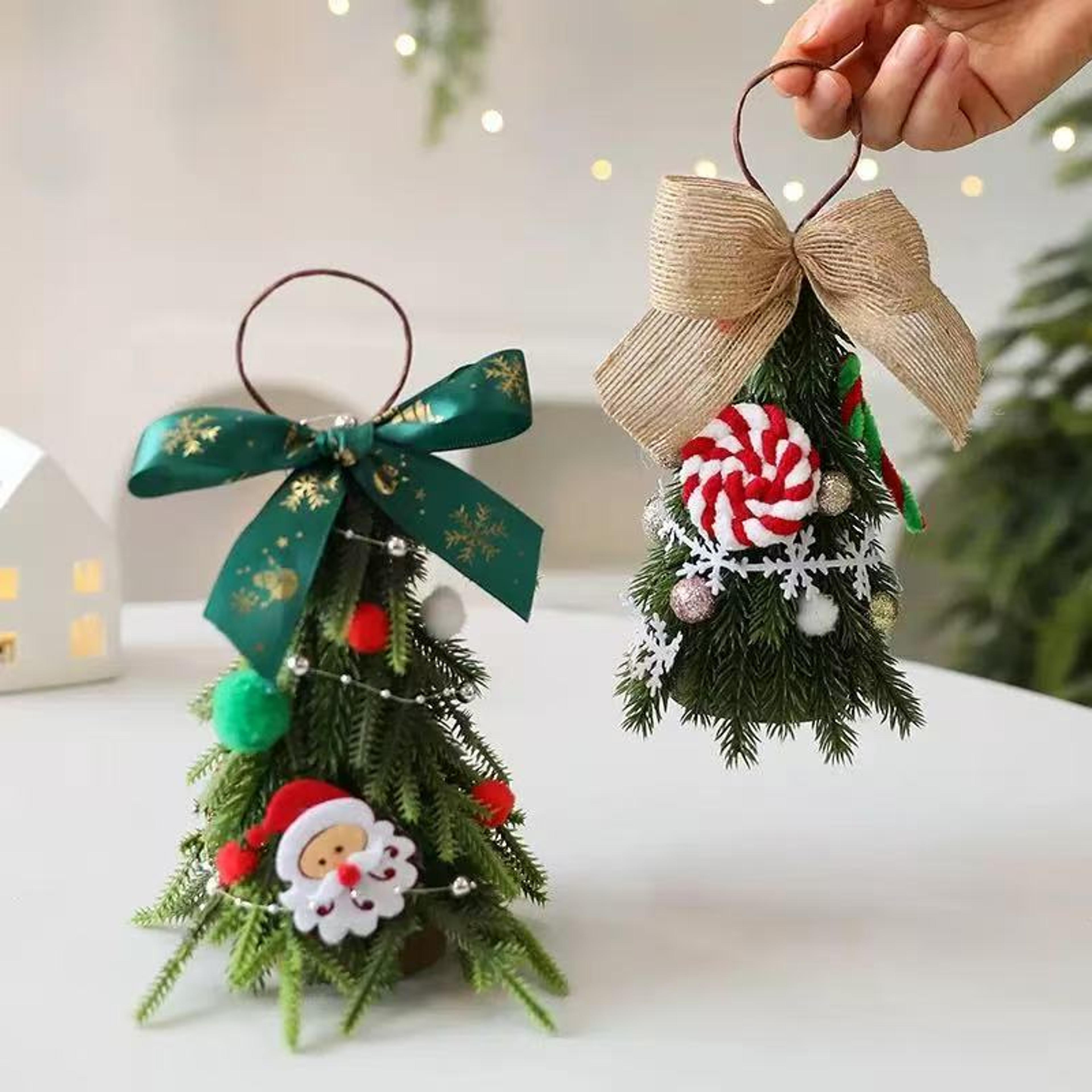party decorations desktop mini, christmas tree ornaments children, christmas tree home bedroom, new year christmas gift