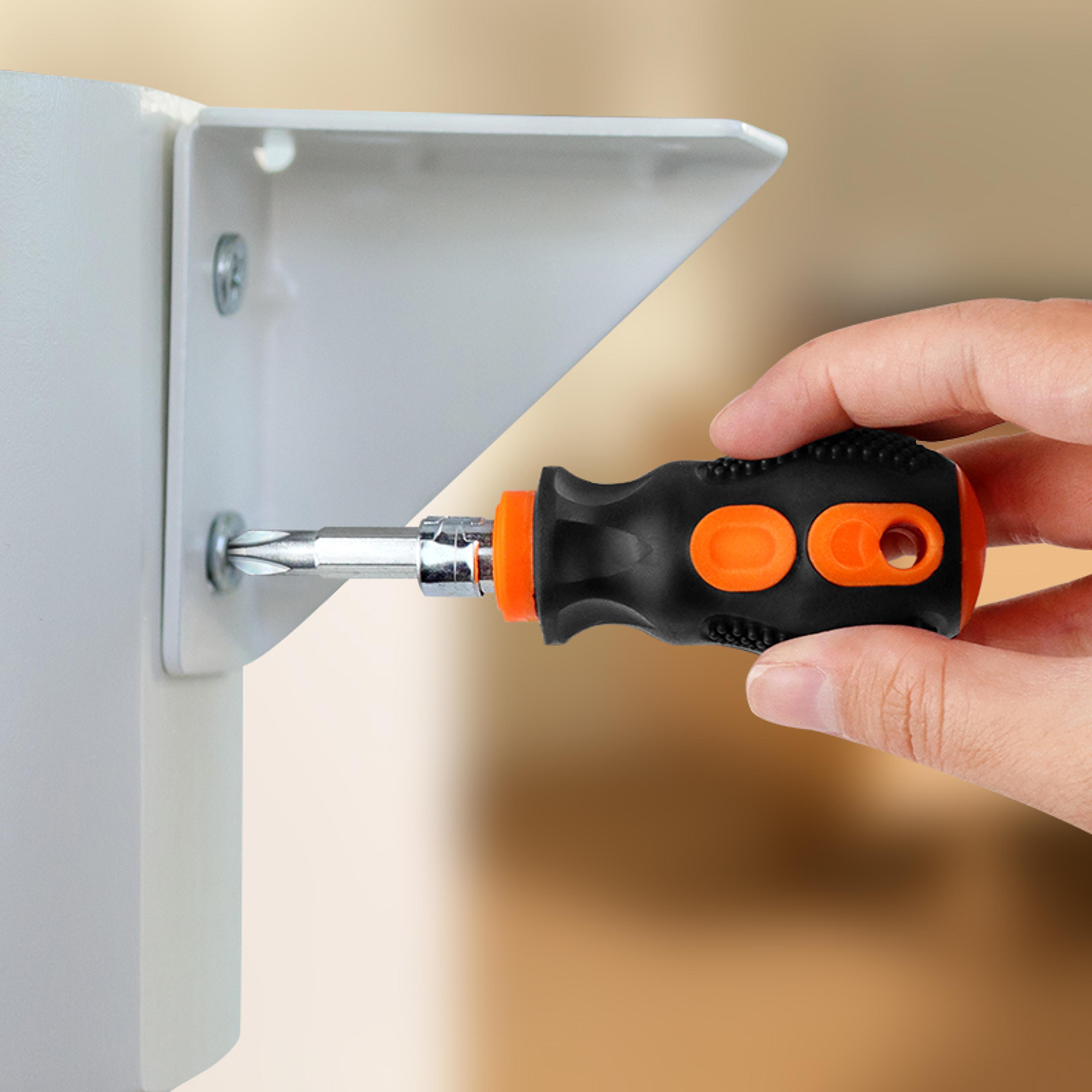 small carrot screwdriver, mini portable transparent head, precision handle tool for car repair