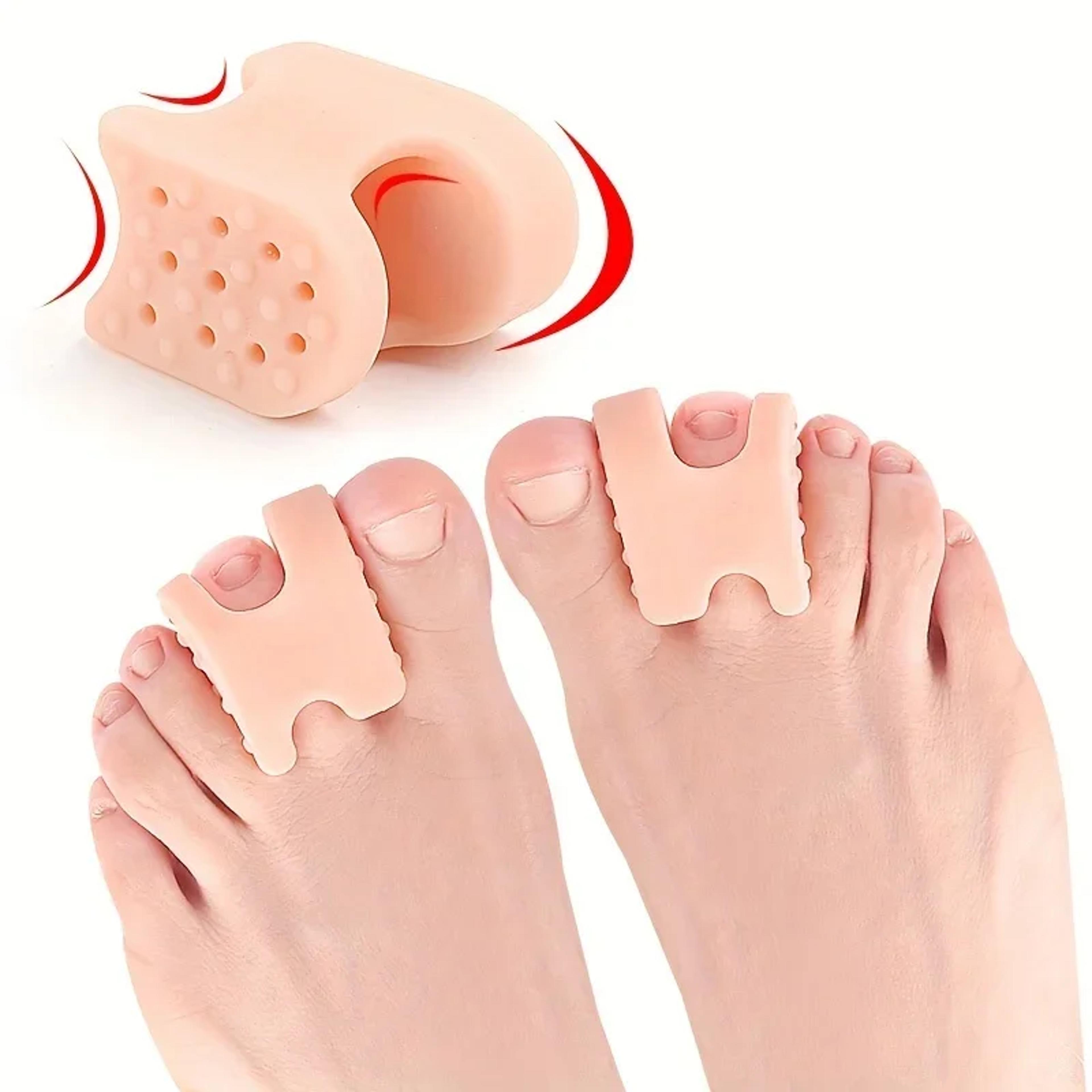 big toe spacer, soft rubber toe spacers for men and women, toe pad for everyday use