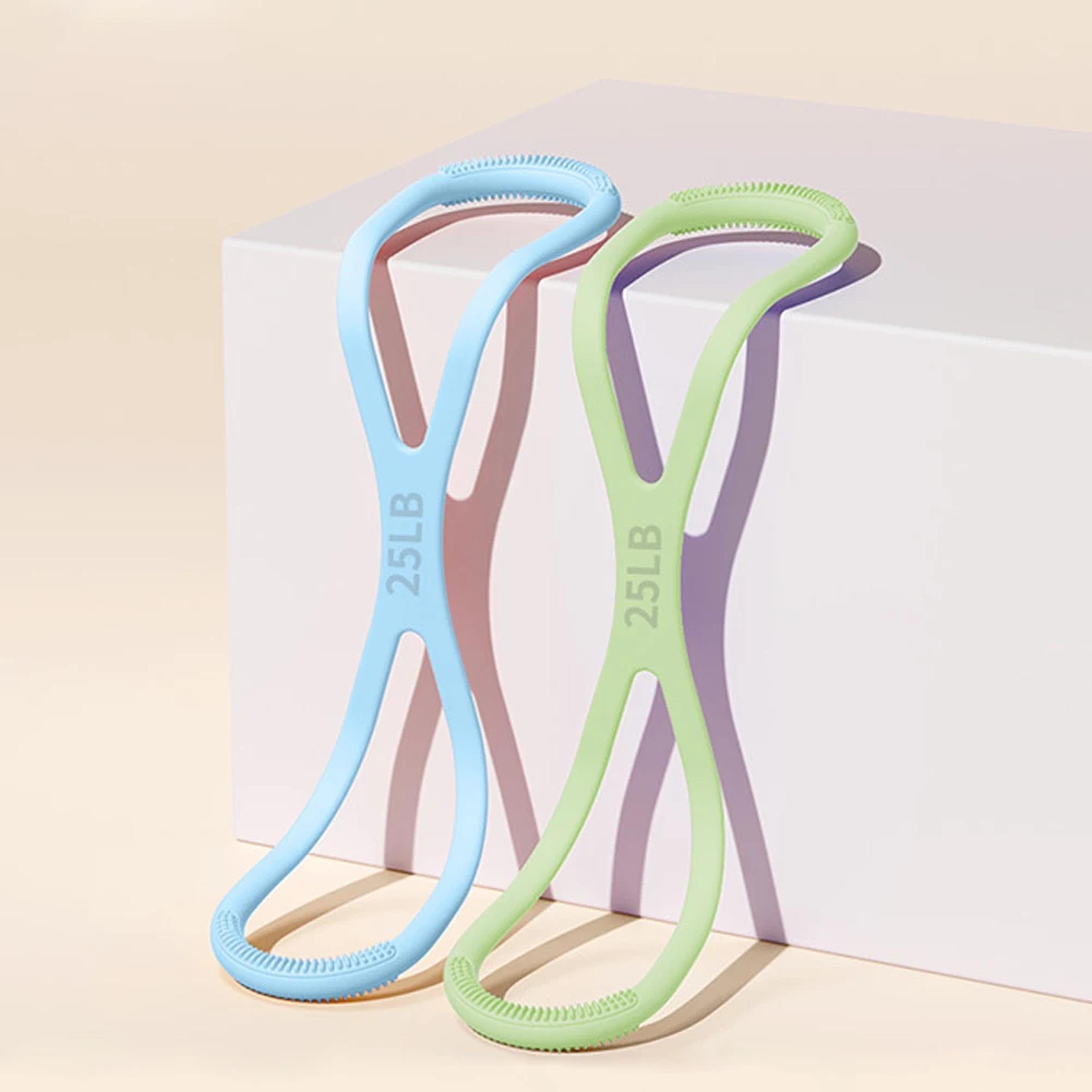 yoga resistance band, figure fitness shoulder stretch band for chest & arm workouts