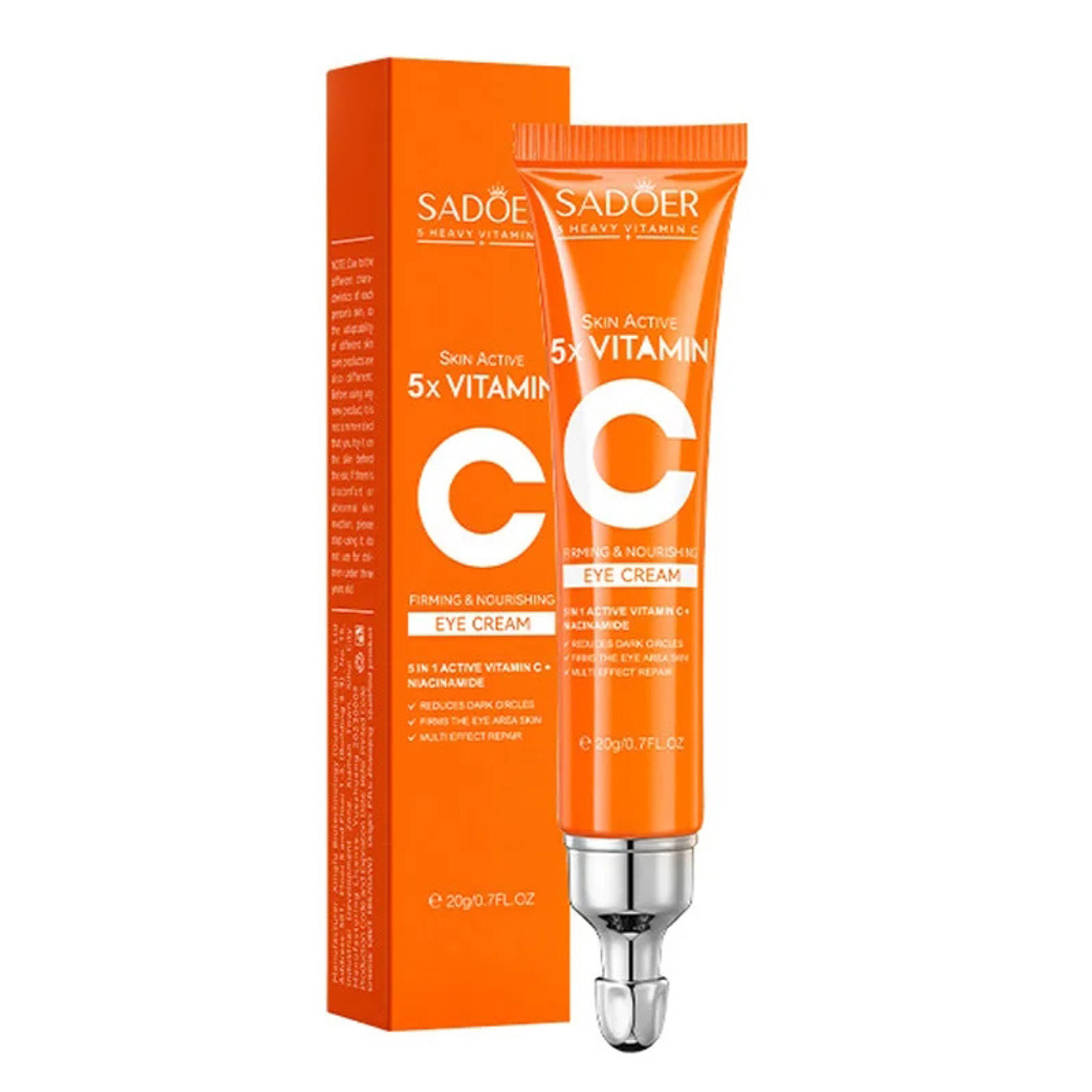 remover cream for dark circles, firming, brightening, moisturizing eye care