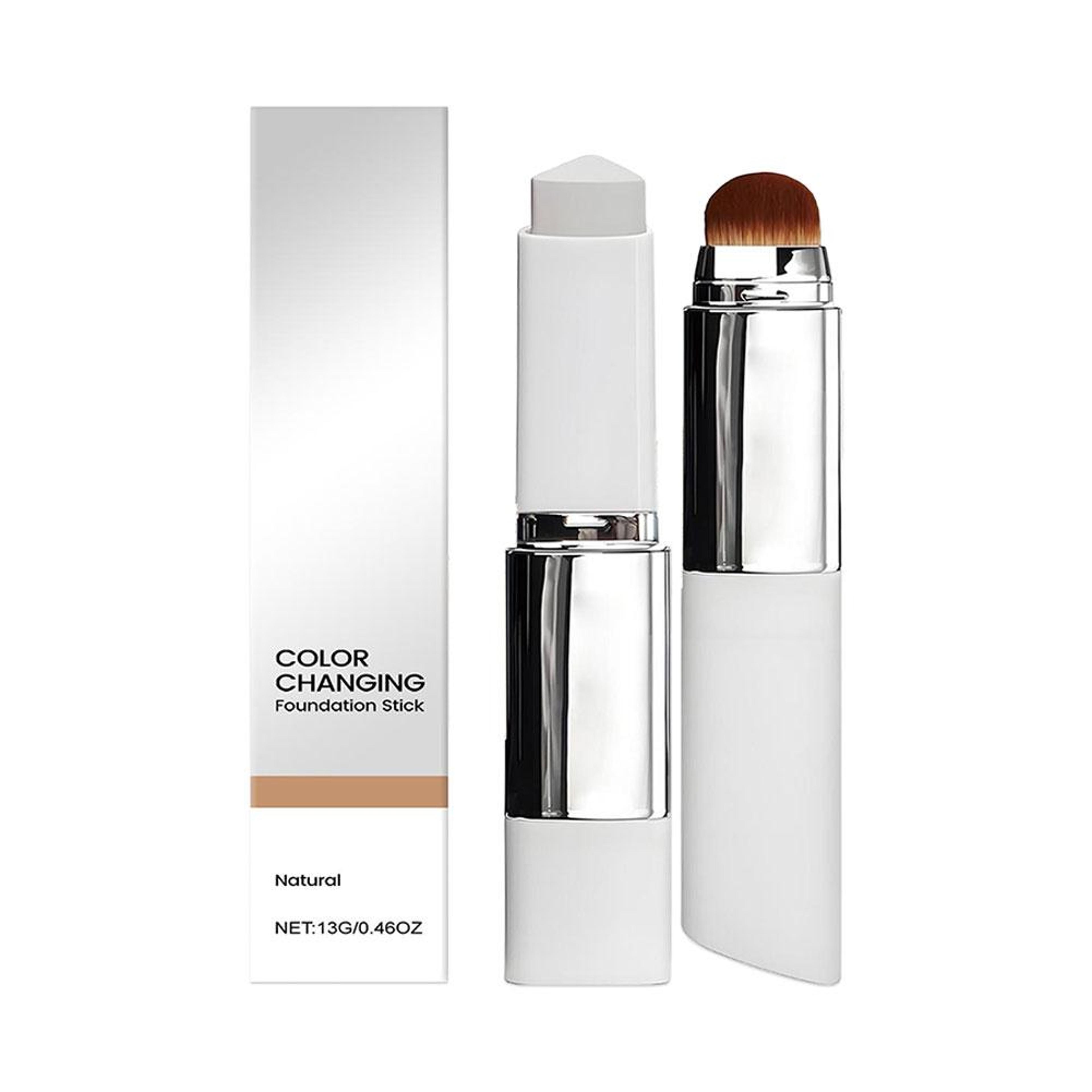 moisturizing foundation stick, lightweight liquid, color changing, brightening for all skin types
