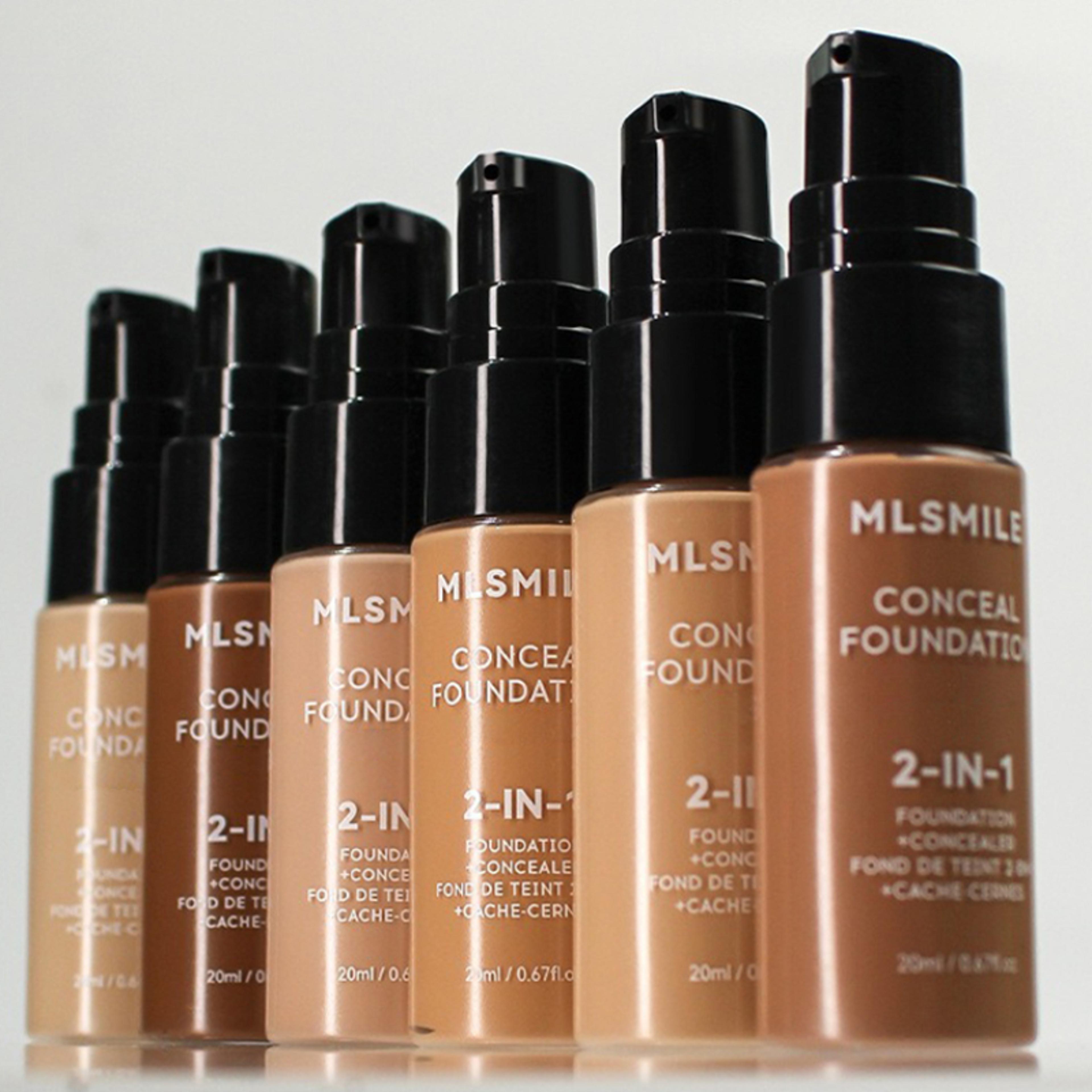 matte base foundation cream, oil-control bbcream, long-lasting concealer liquid for professional makeup
