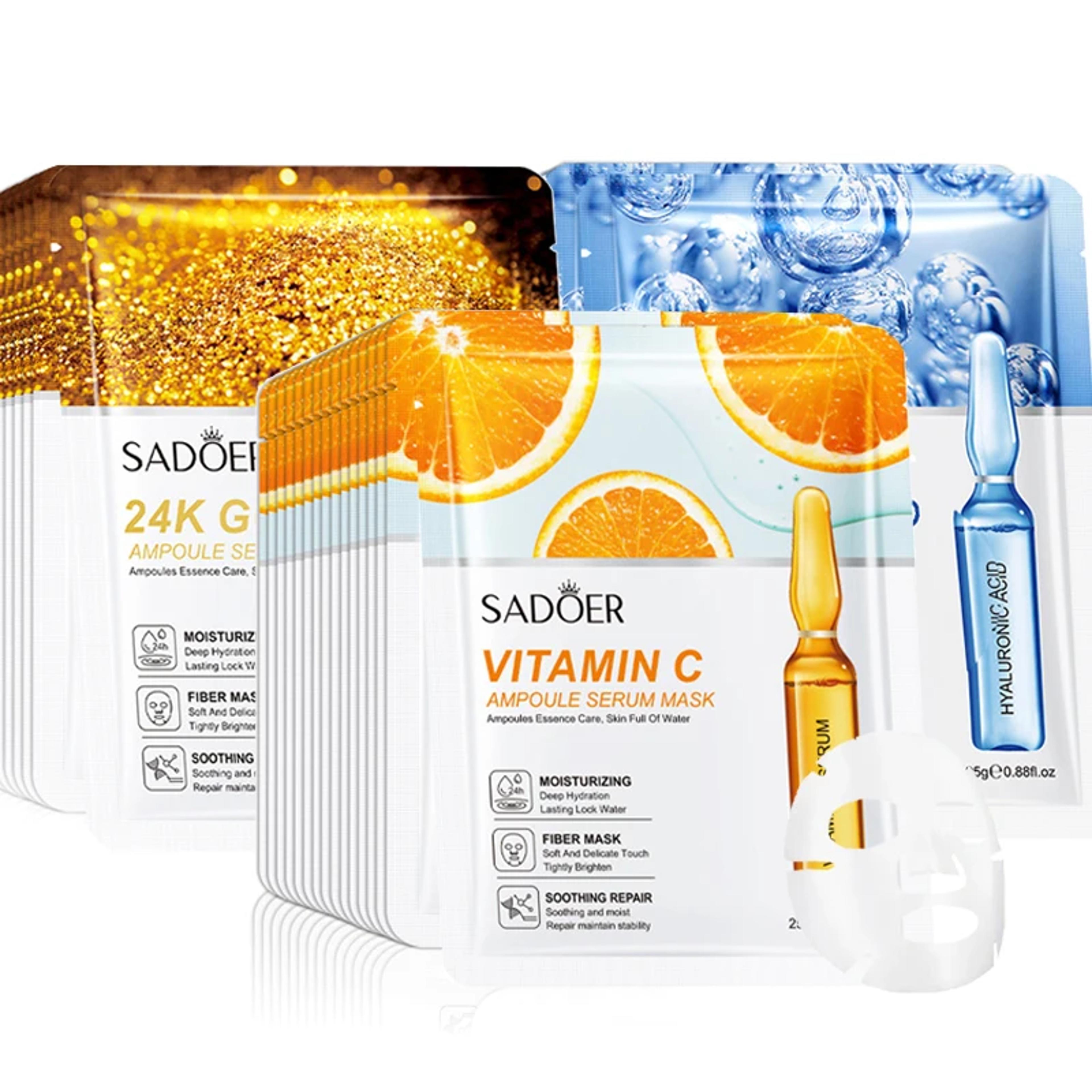 facial firming acid face mask, moisturizing anti wrinkle, whitening skin care product