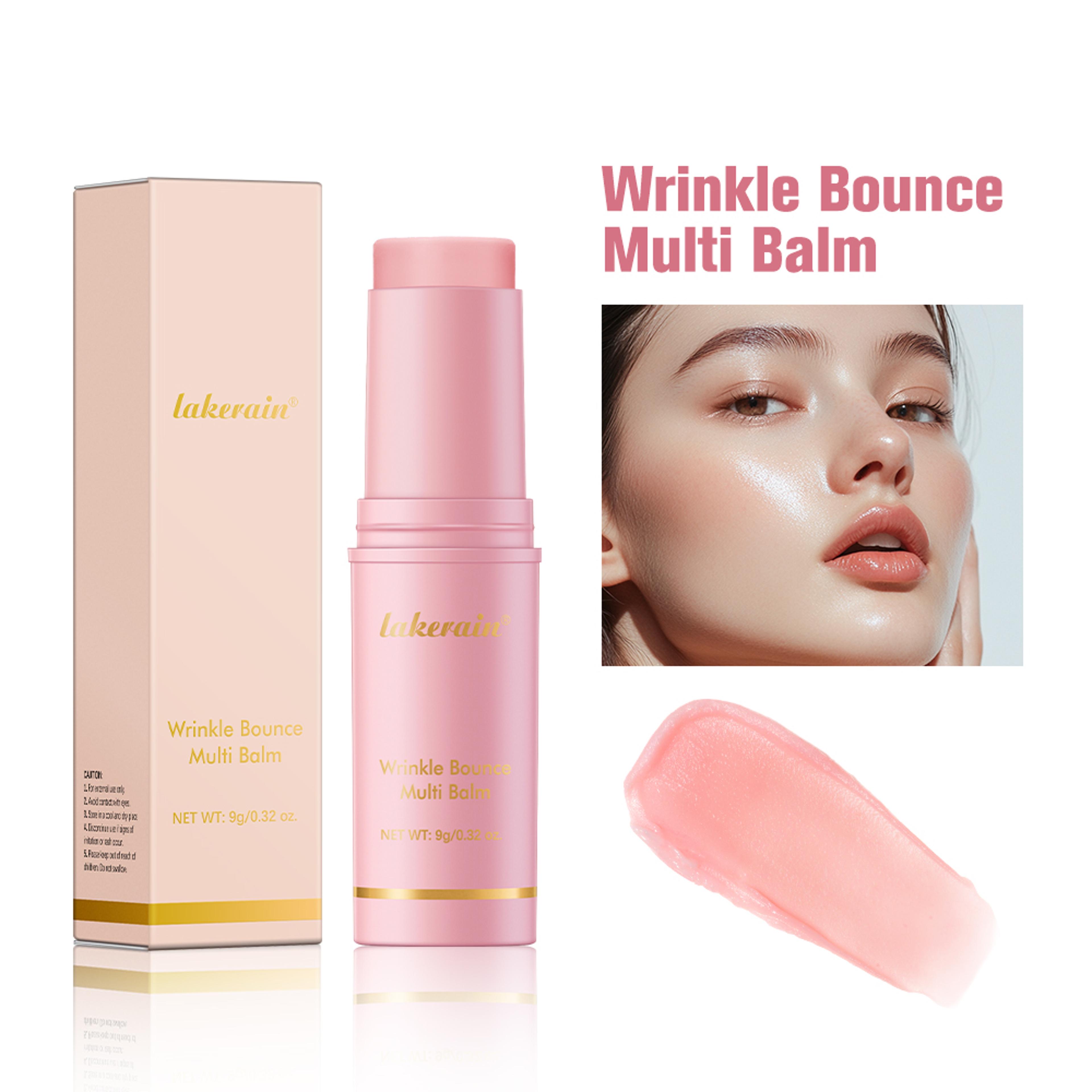 korean multi balm stick, moisturizing wrinkle bounce balm, collagen multi cream for dull skin