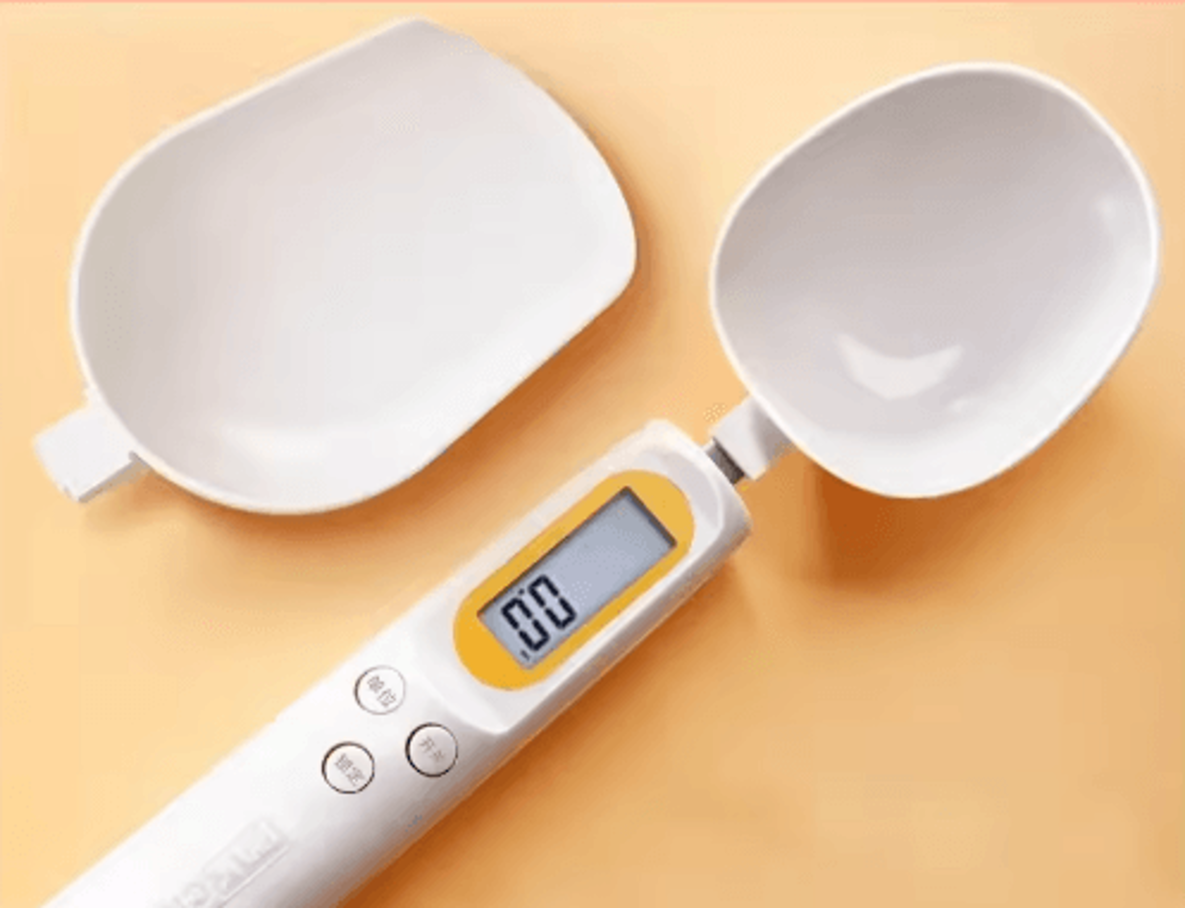 precisionscoop usb rechargeable digital spoon scale for baking, coffee & baby food