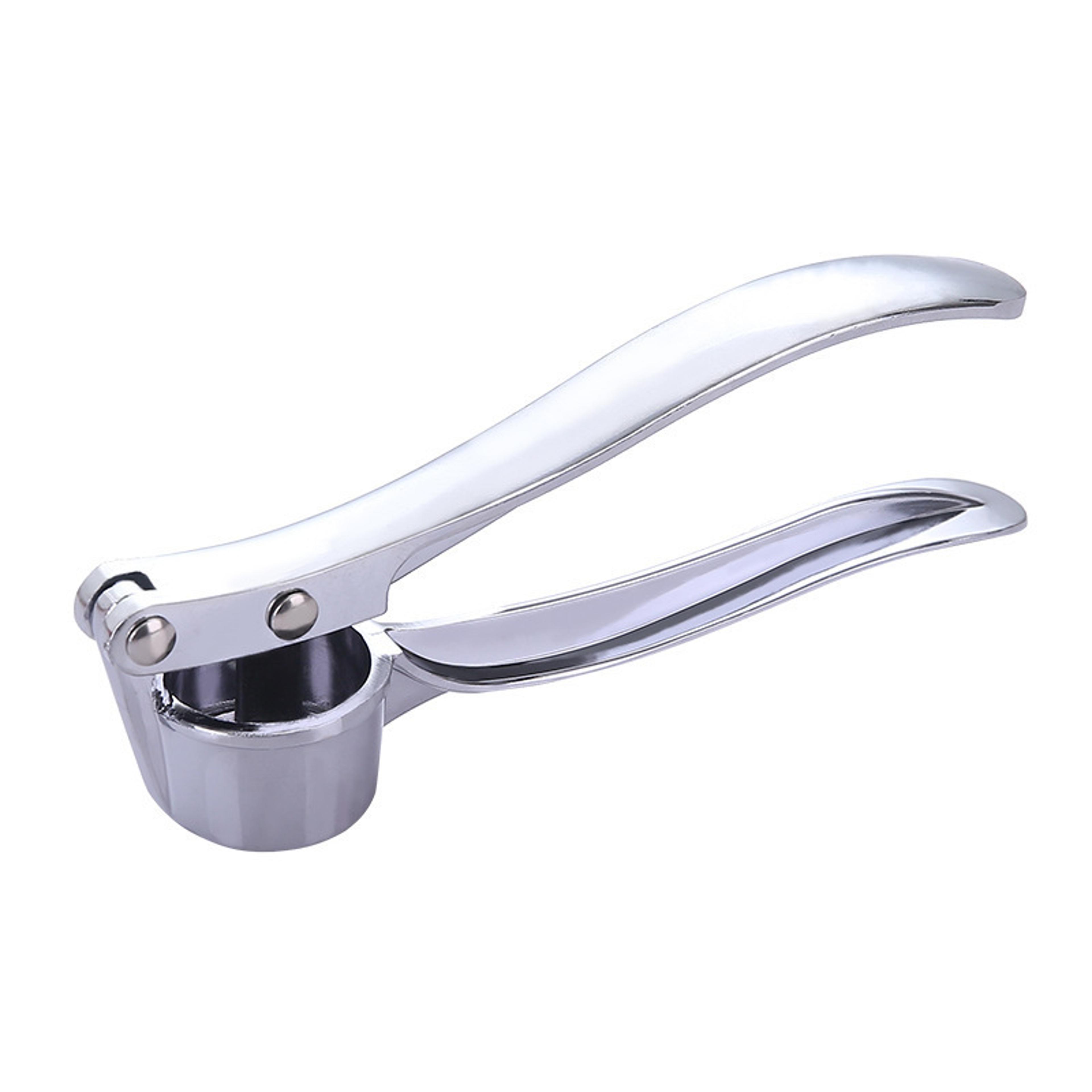 premium stainless steel garlic press & mincer for effortless flavorful cooking