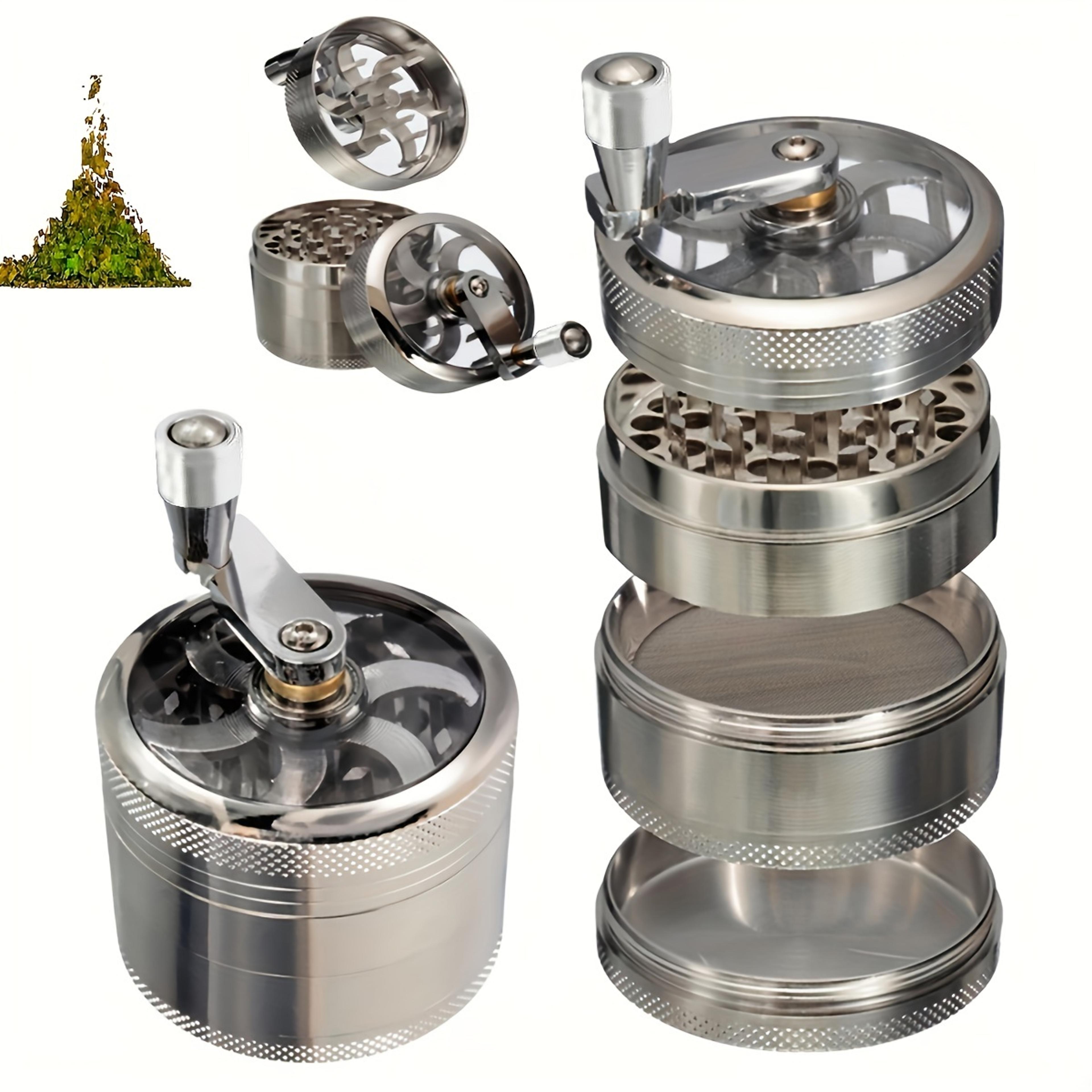 premium manual nut & hard spice grinder durable manual spice grinder for nutmeg, ginger, rock salt & peppercorn
