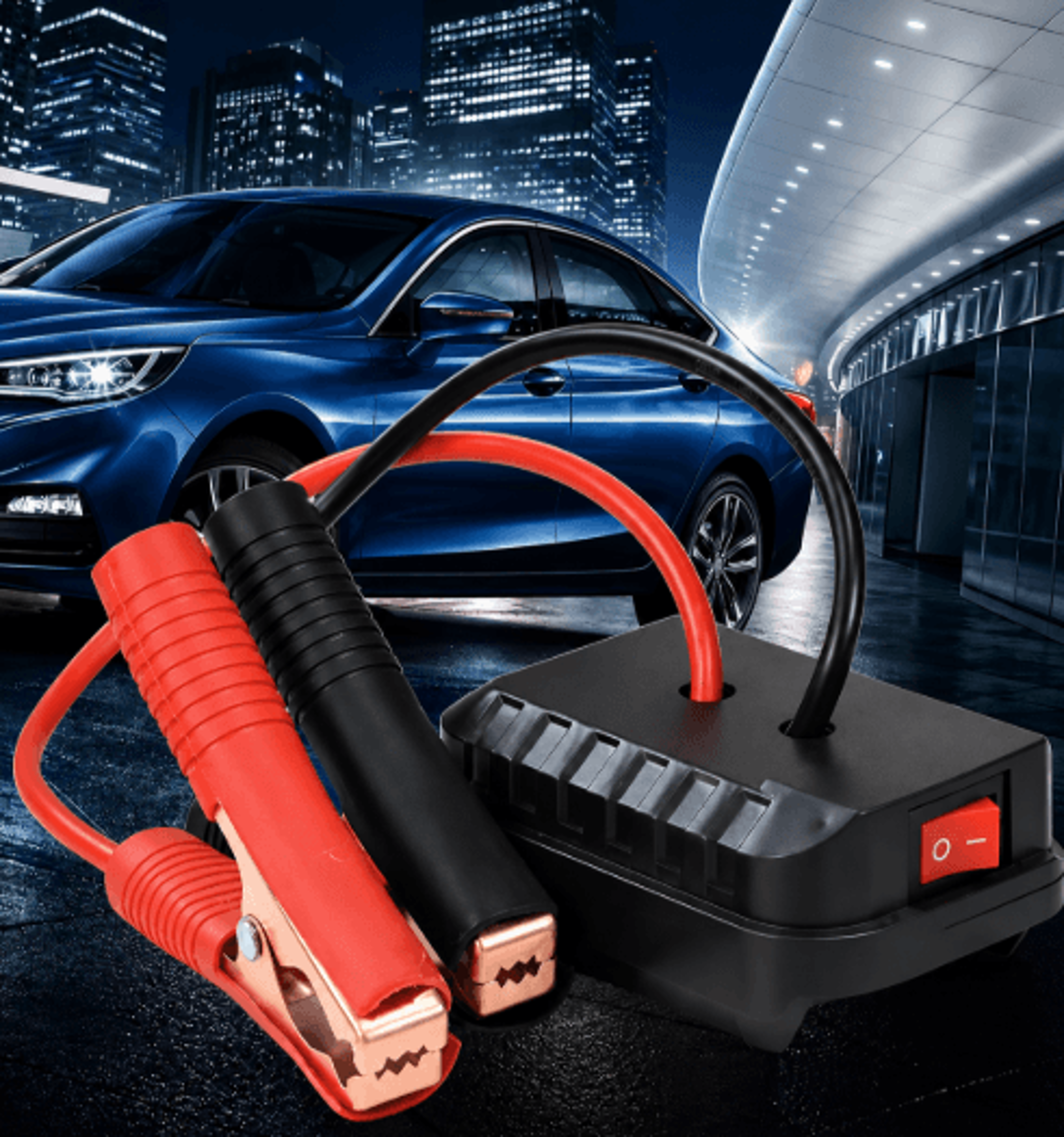 heavy duty makita battery jump starter adapter & car battery converter charger clip power tool adapters