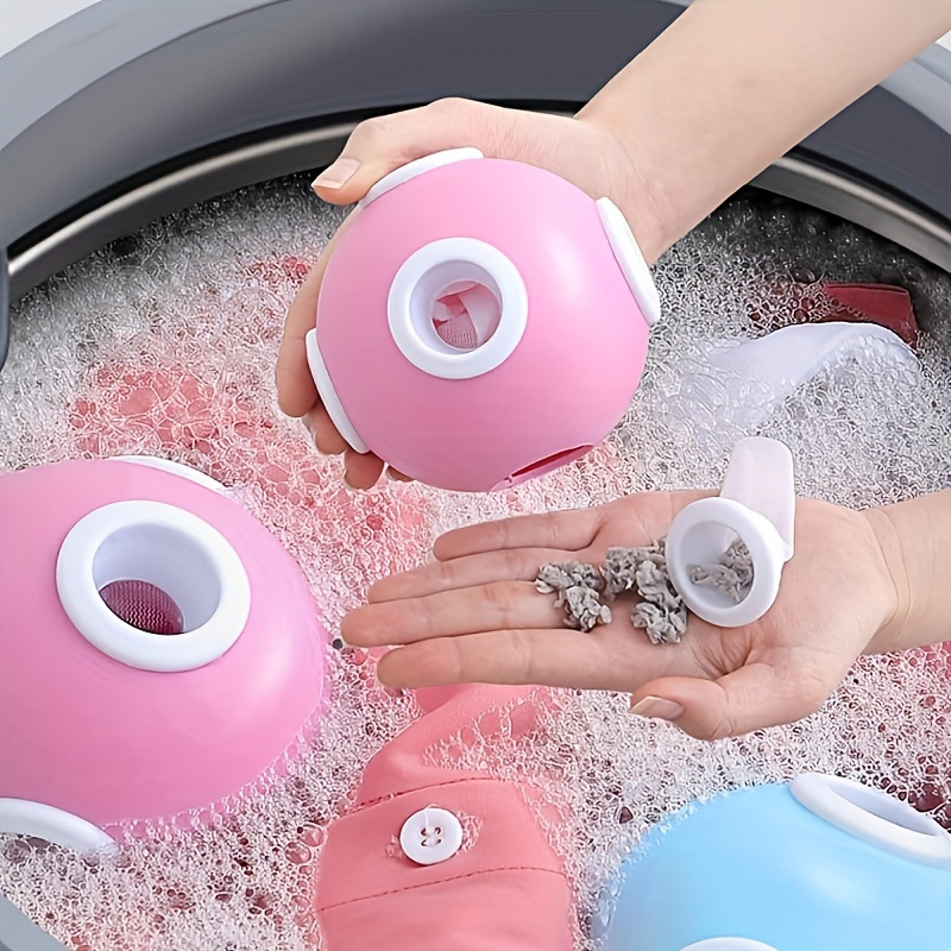 premium floating washing machine lint catcher & laundry hair remover filter bag