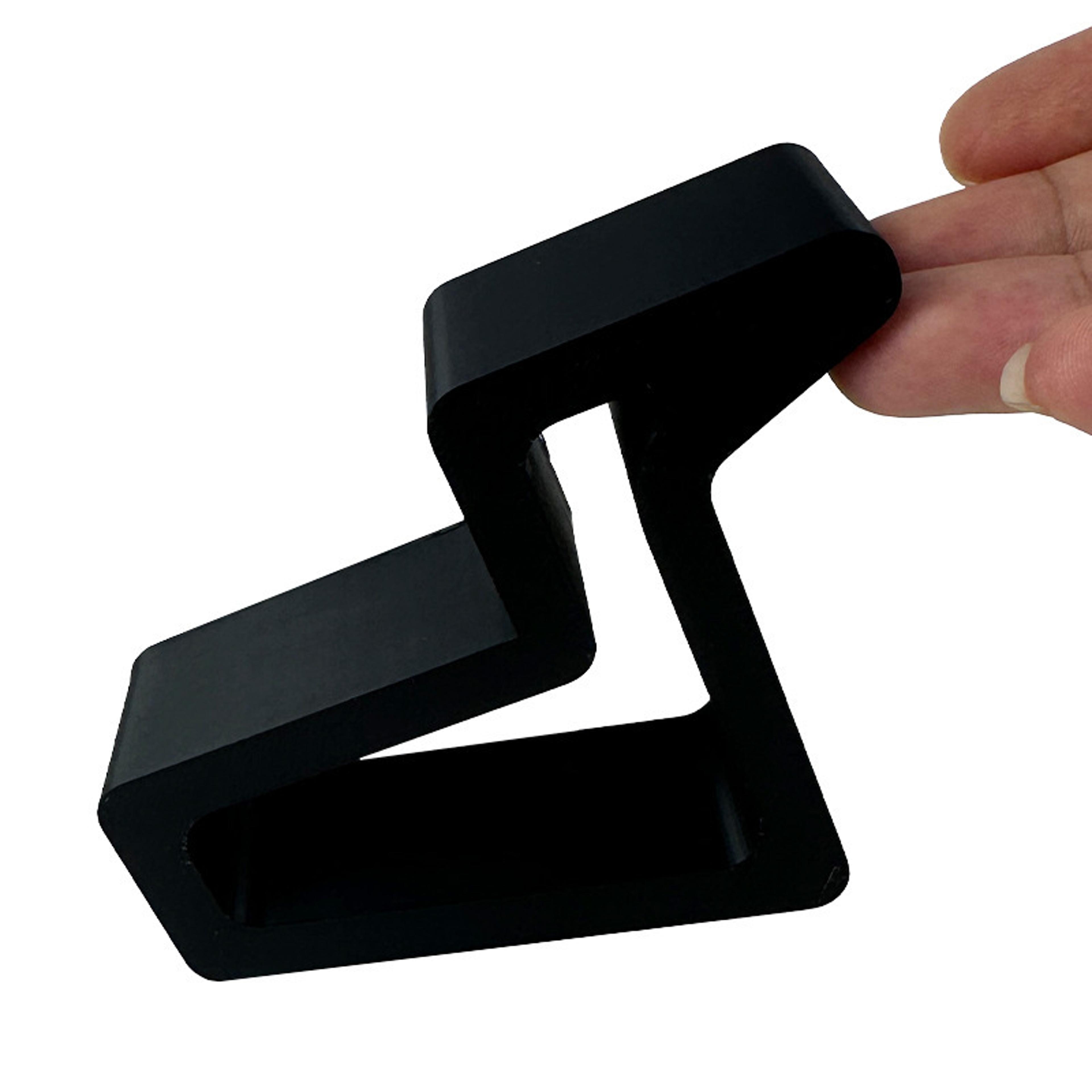 heavy duty non slip door wedge stopper secure grip door stop for home & office