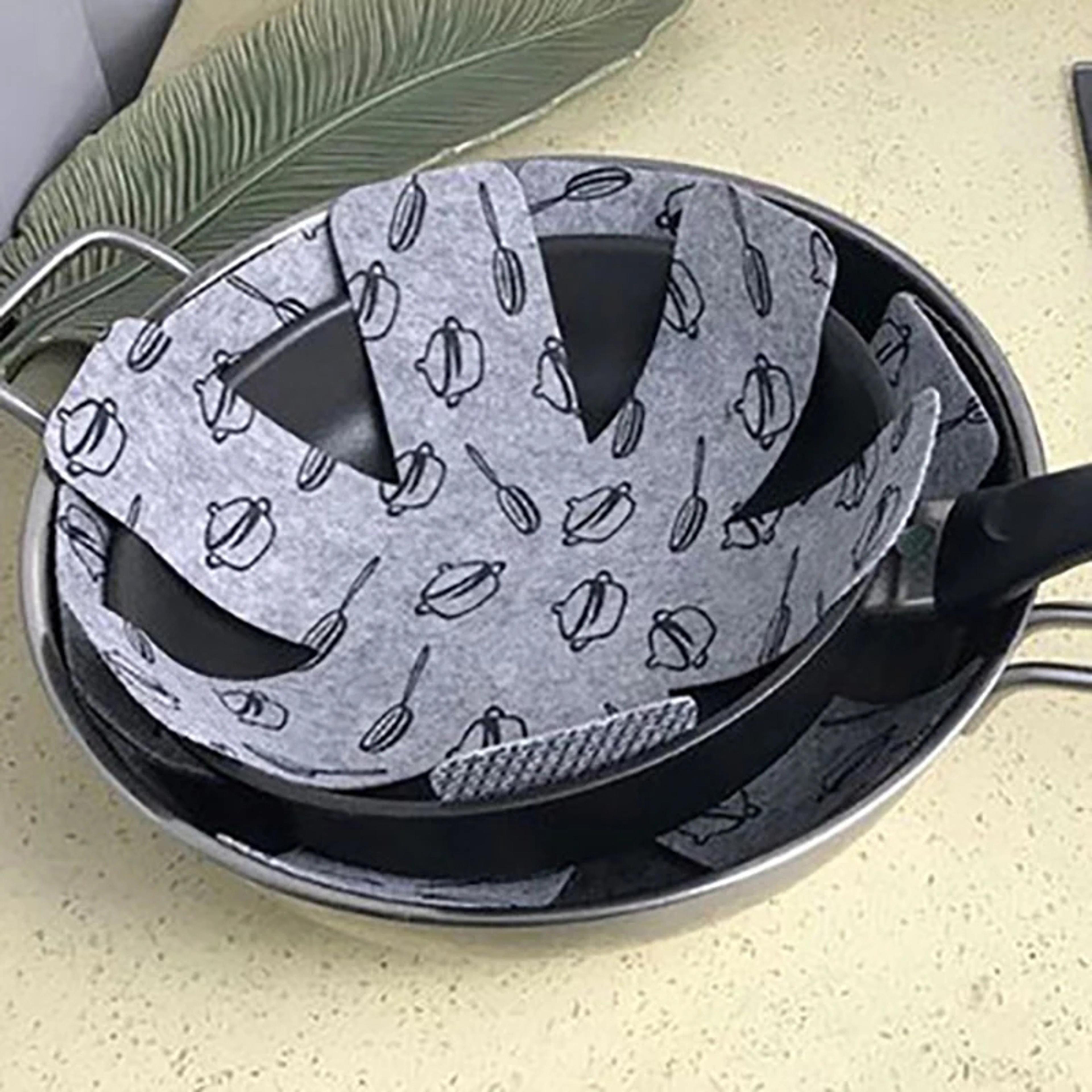 cookware protectors non slip pan separators for pots & pans storage