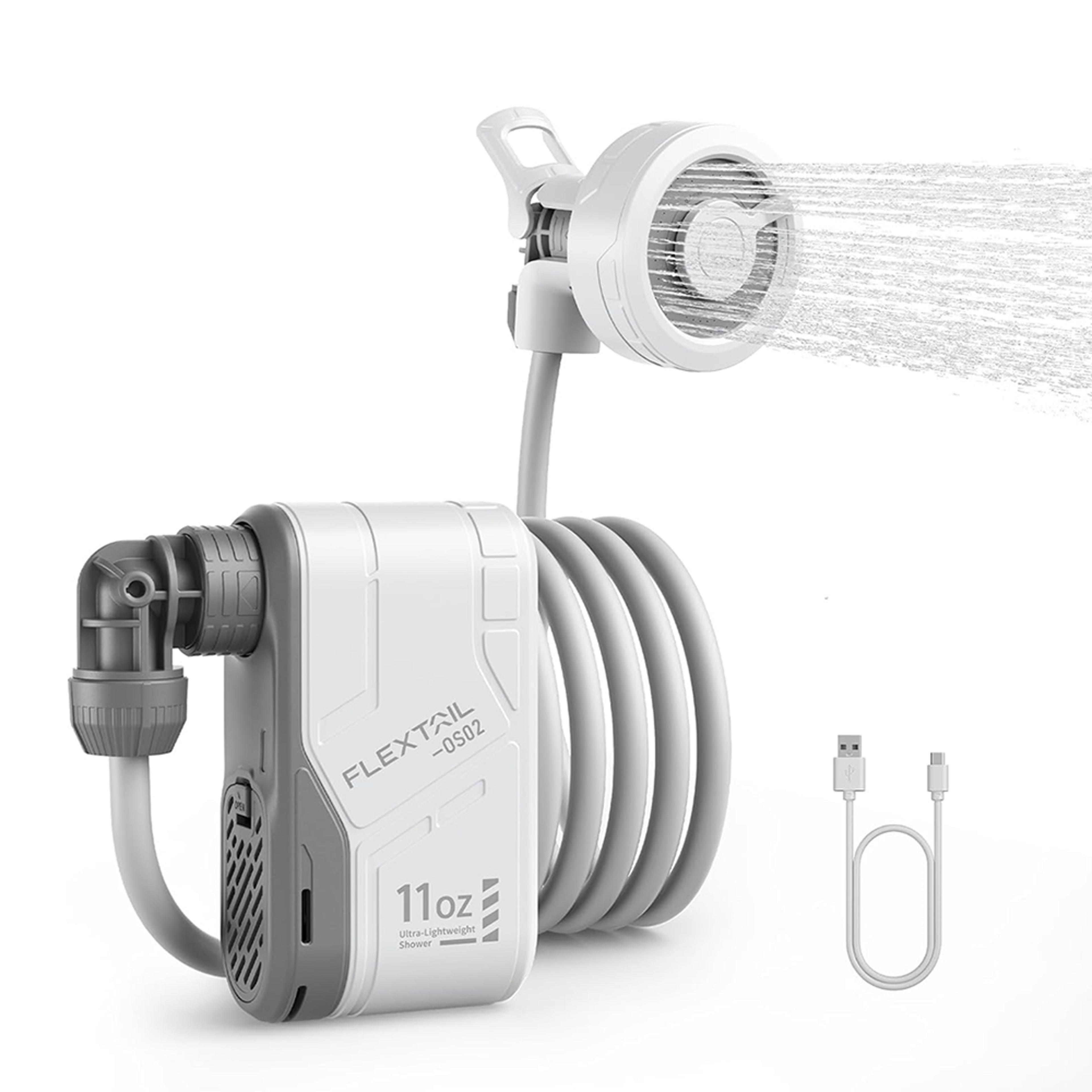 portable camping shower pump waterproof outdoor shower system