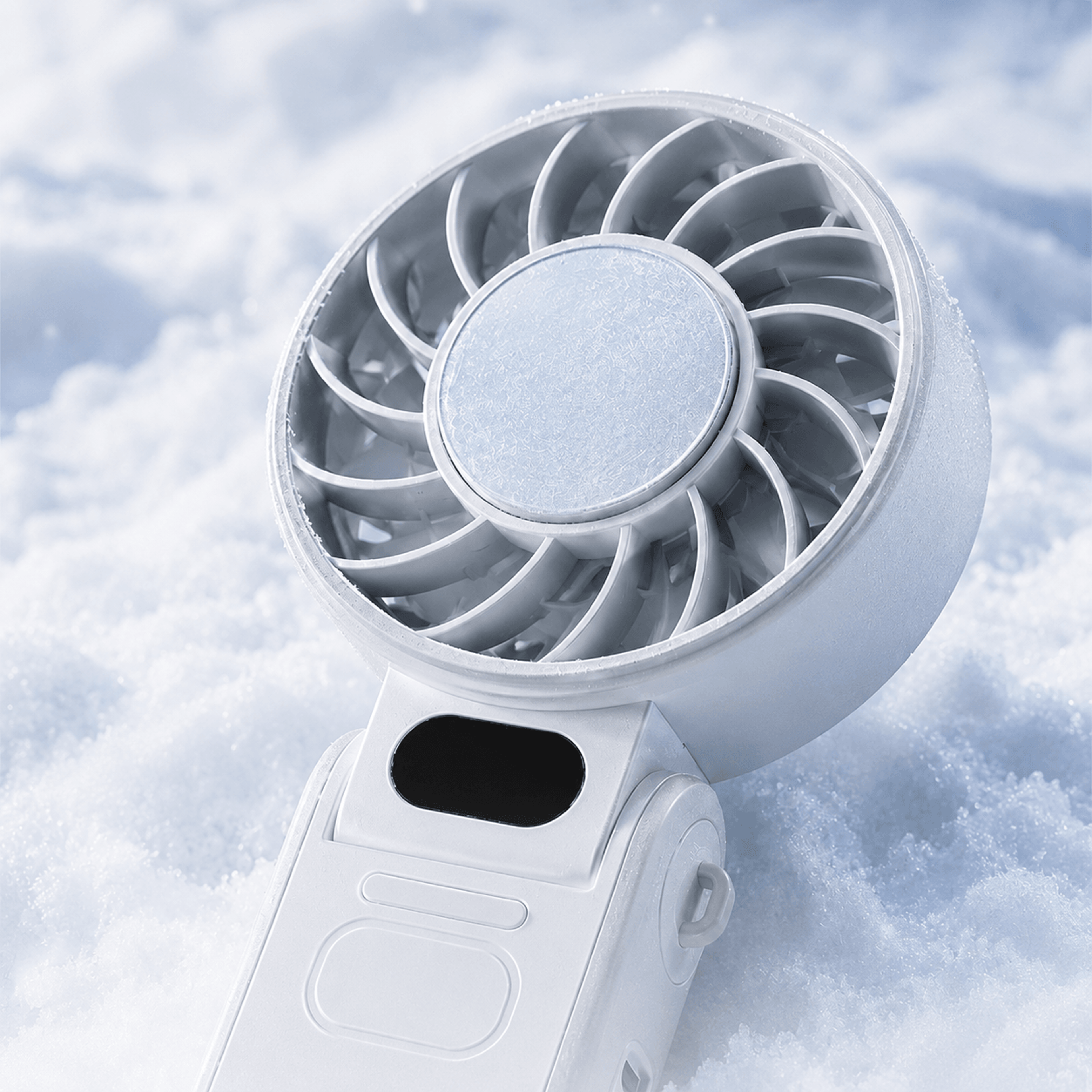 foldable portable handheld fan with speed control & batterys