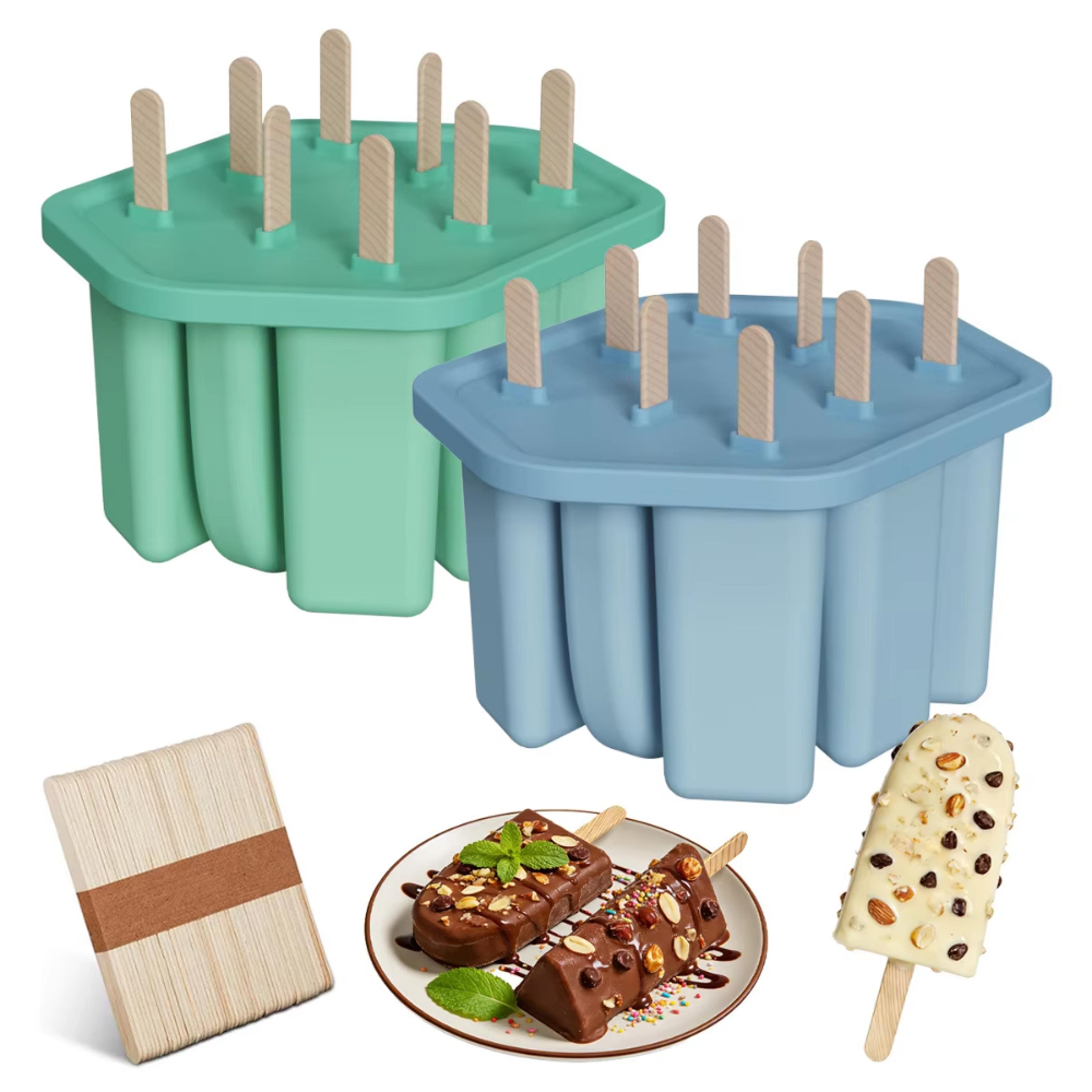 easy release cavity silicone popsicle mold for homemade frozen treats