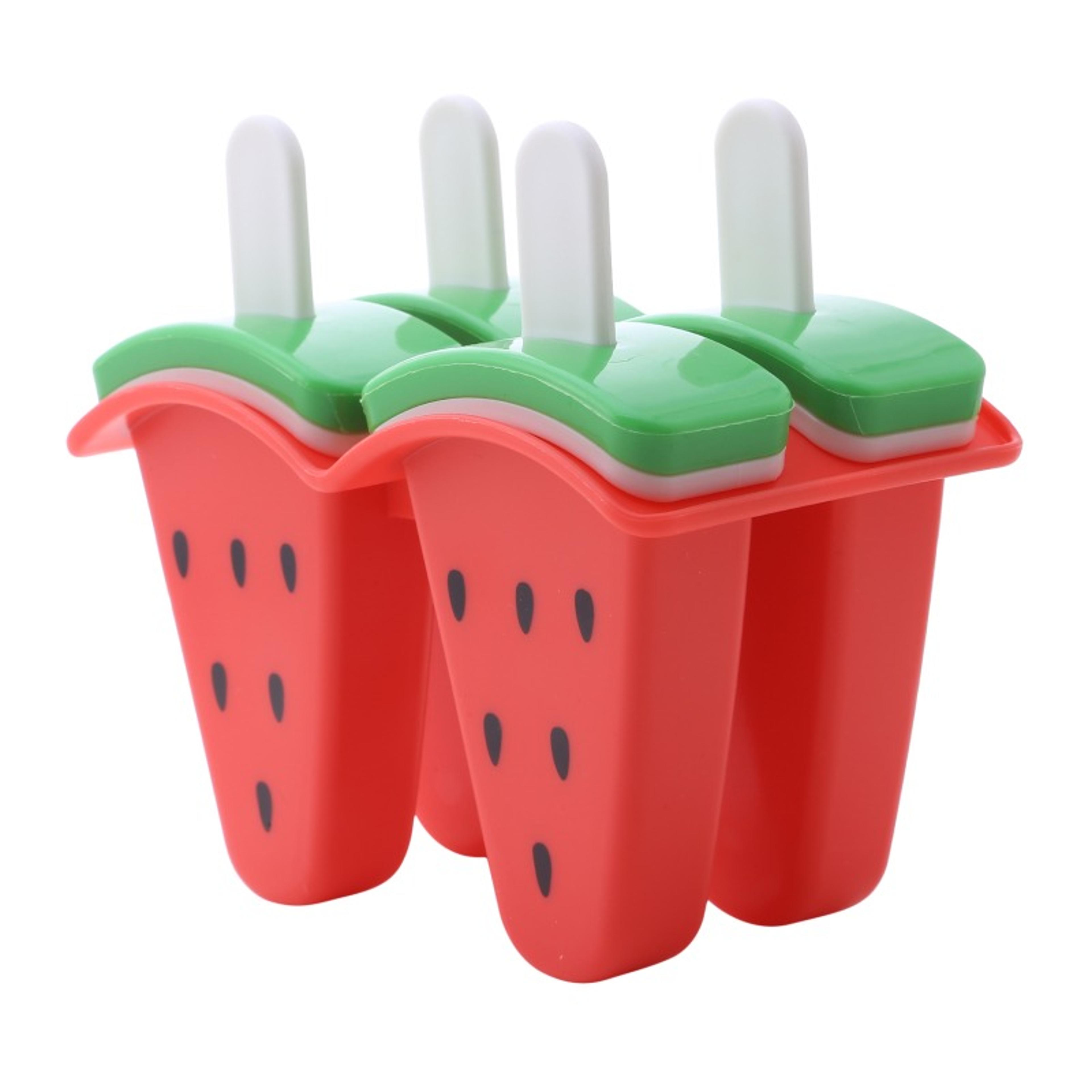 watermelon popsicle maker with lid diy popsicle mold for homemade frozen treats