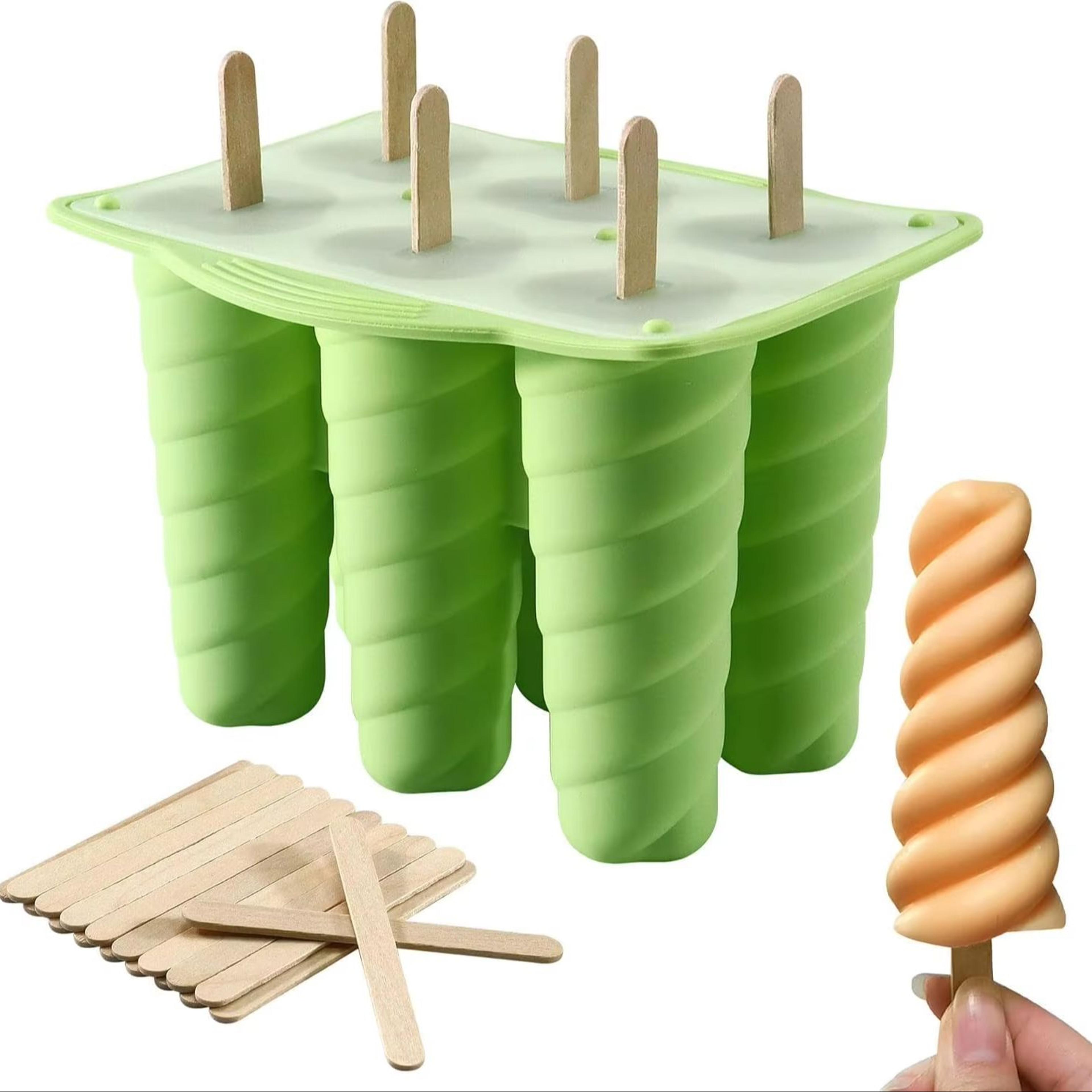 healthy treats cavity silicone popsicle mold reusable homemade ice cream maker