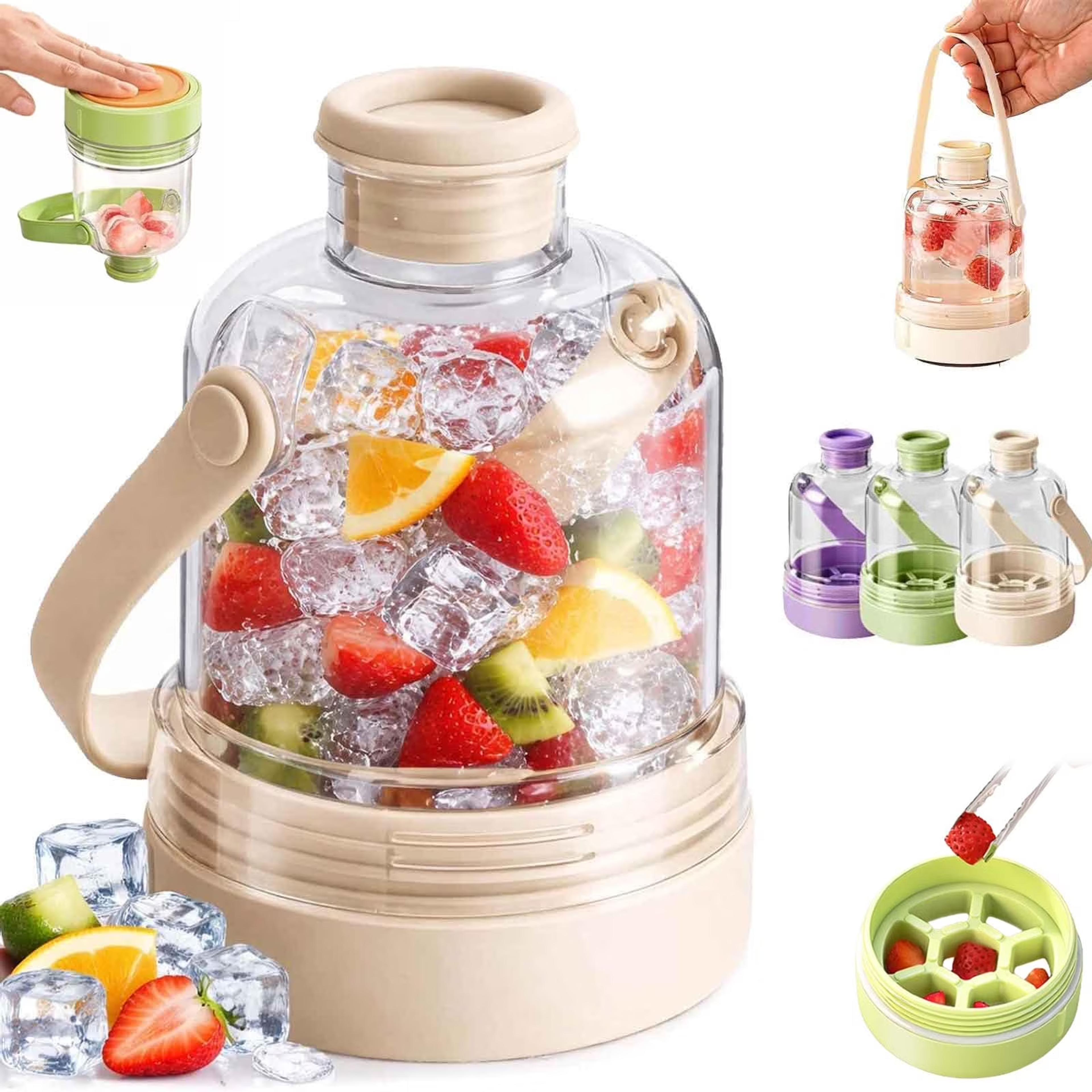 ice cube bottle water bottle ice maker portable silicone ice tray cup
