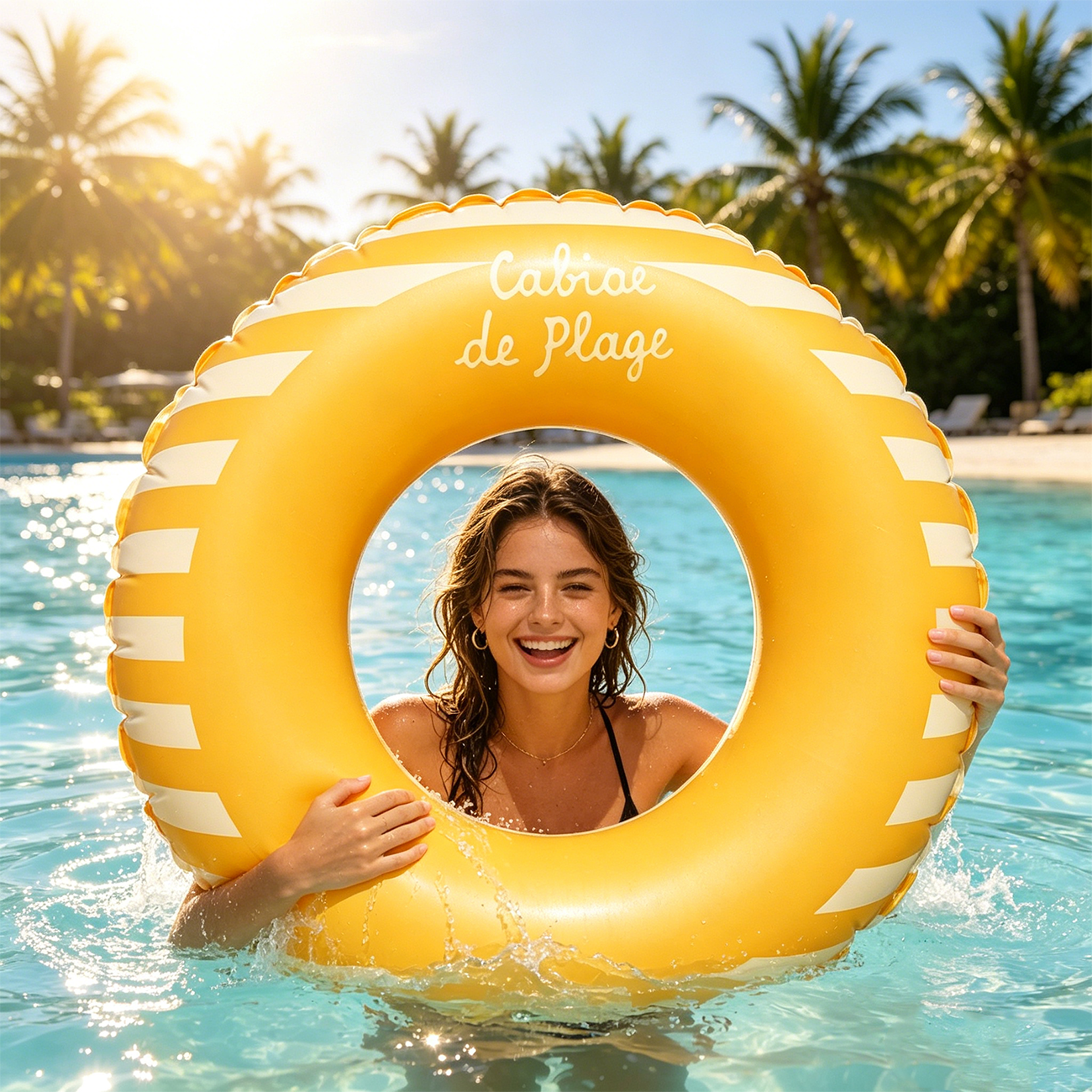 inflatable pool float swimming ring for adults summer beach inflatable tube ring