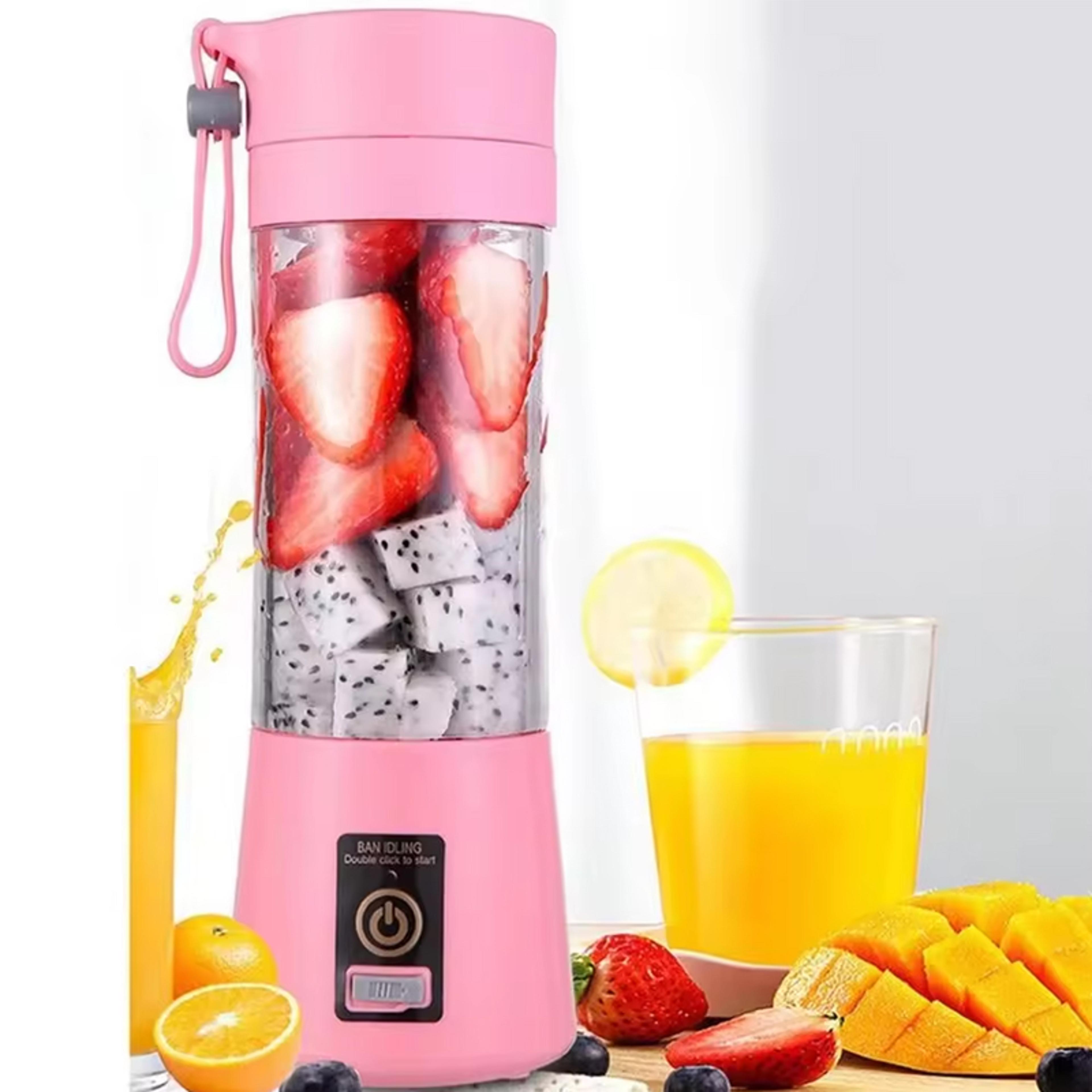 portable usb rechargeable mini blender bottle with blade power