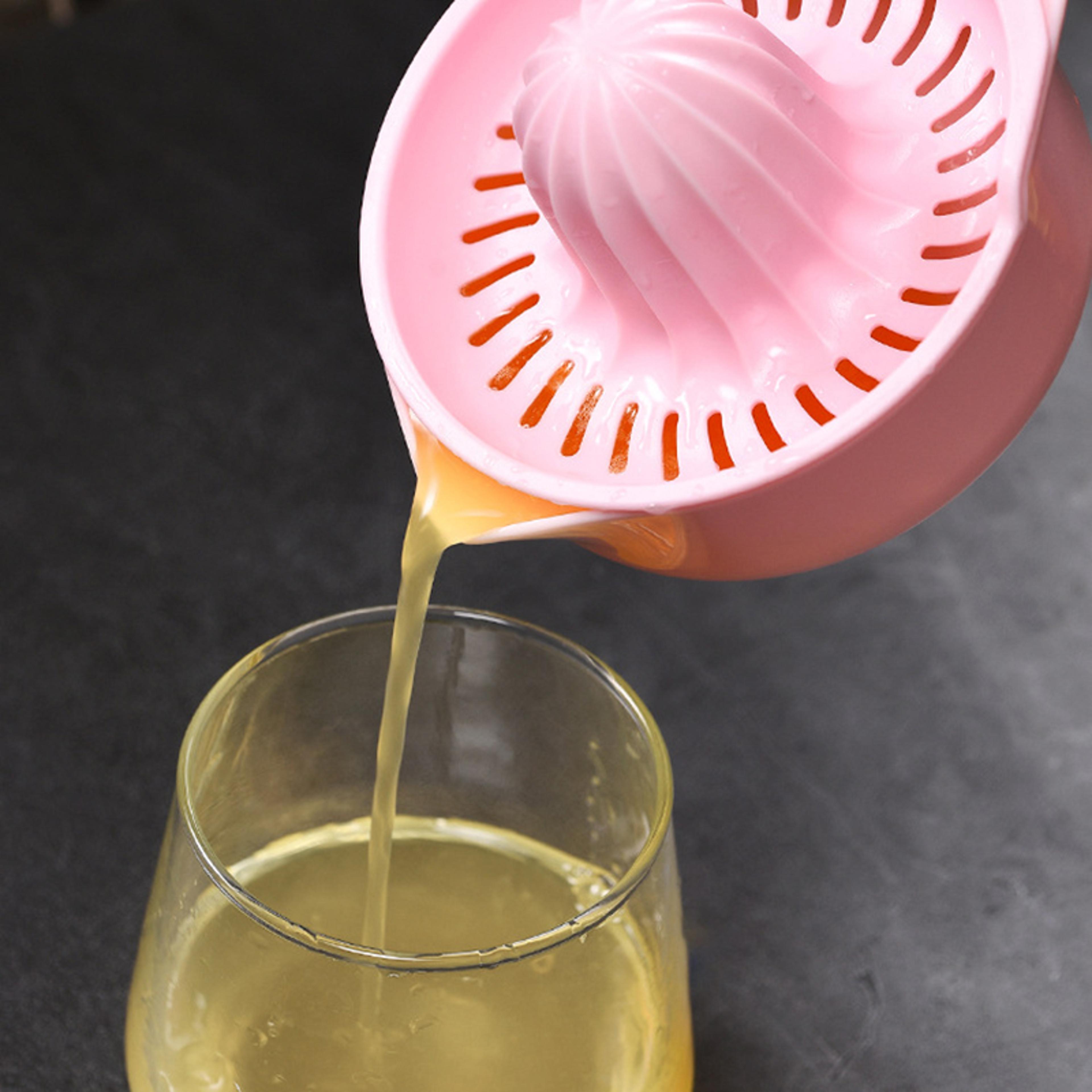 fresh press manual citrus juicer cup for lemons, oranges & fresh fruit juice