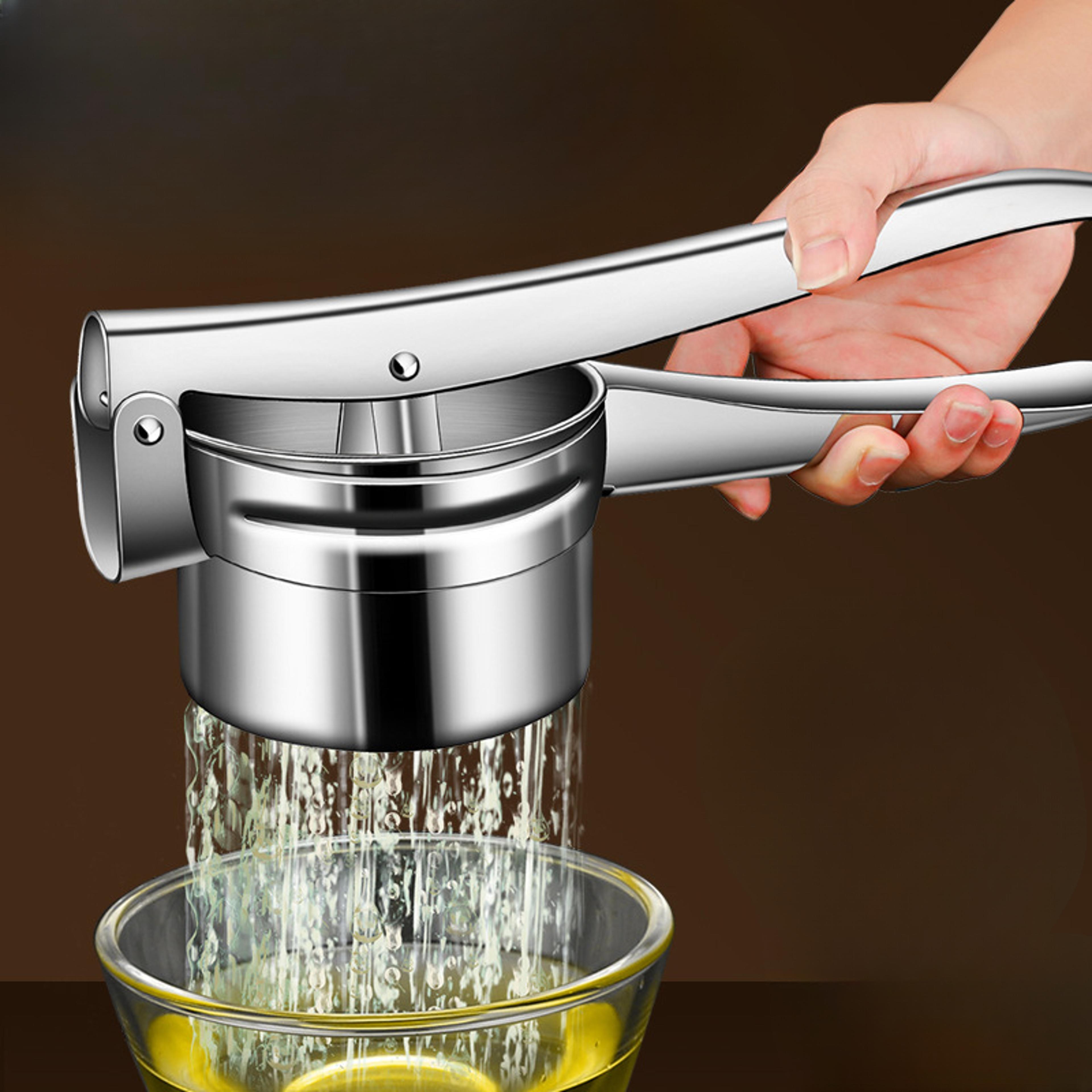 stainless steel manual citrus juicer lemon squeezer & fruit press