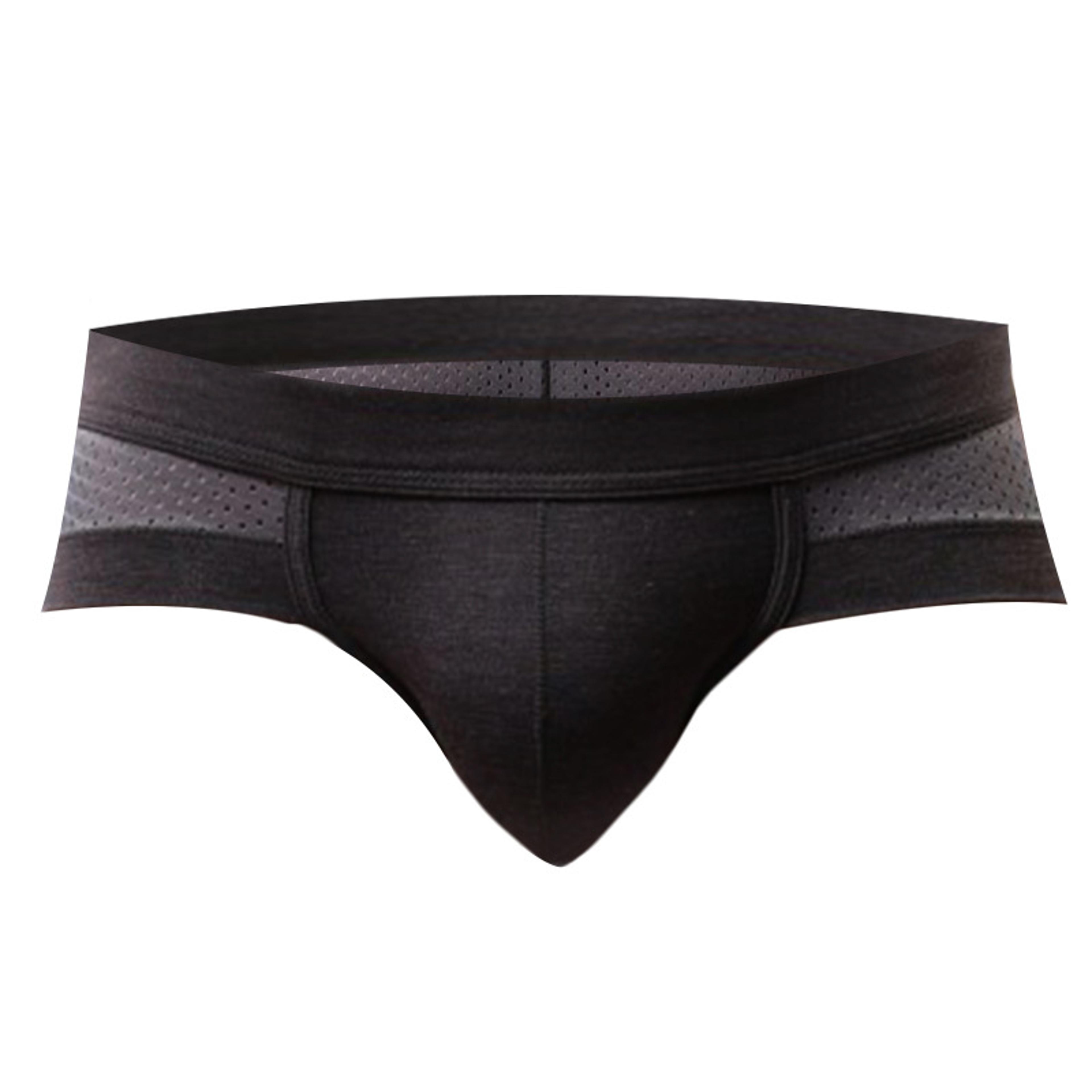 mesh boxer briefs for men quick dry low rise seamless underwear