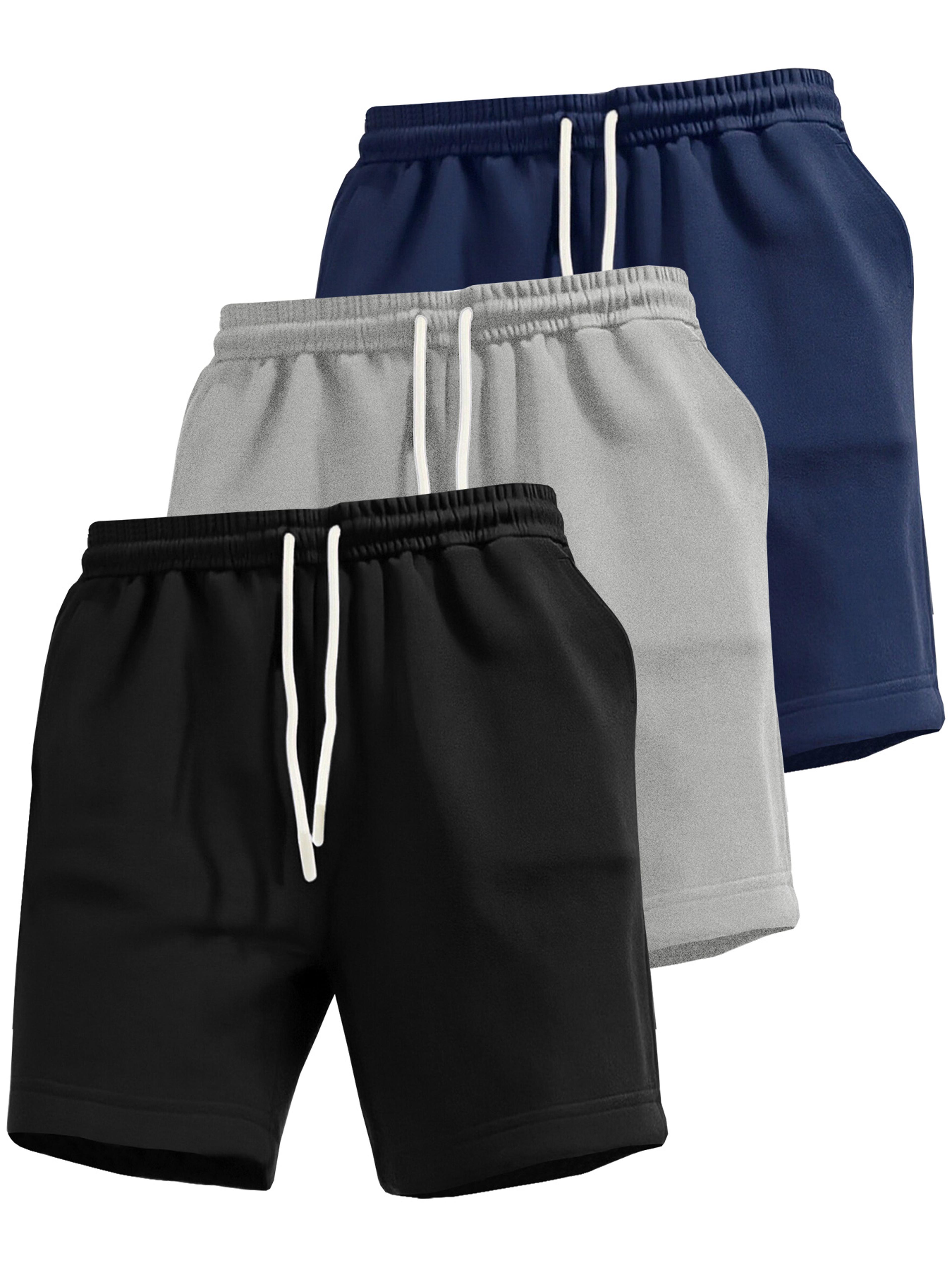 mens quick dry athletic shorts for running, gym & everyday comfort