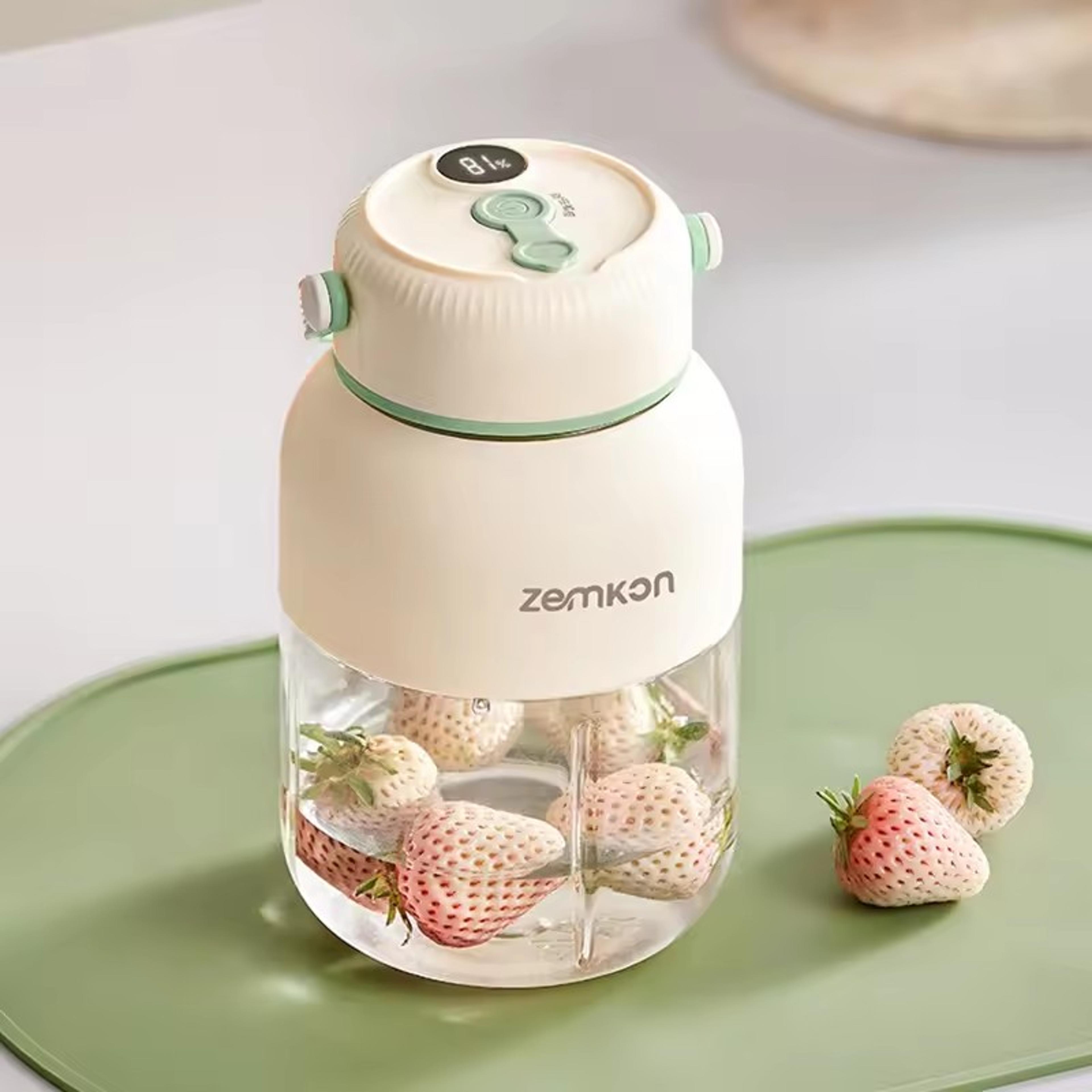 portable smoothie blender usb rechargeable portable blender with blade ice crusher