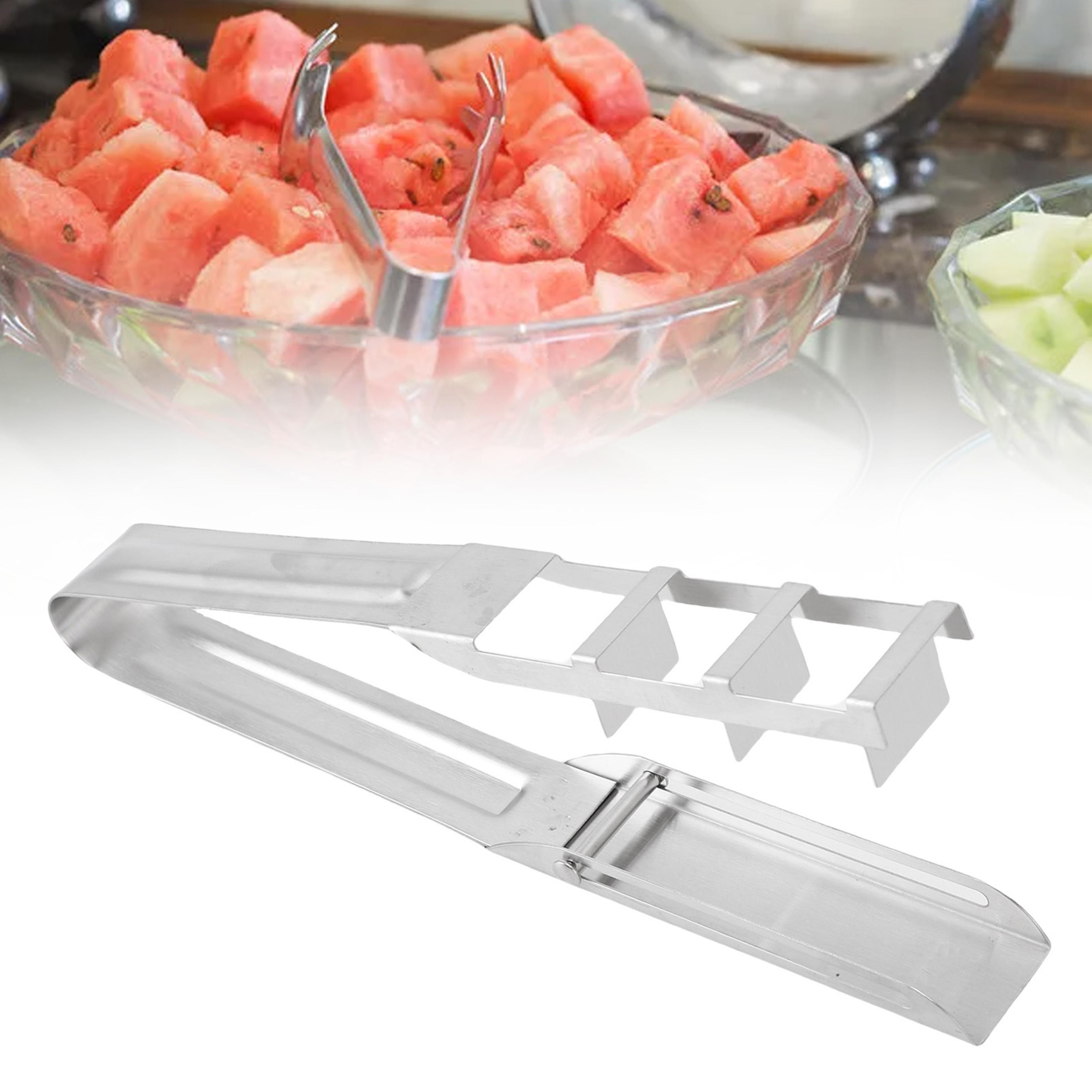 fresh cube watermelon cutter and melon cube cutter for fast, mess free fruit preps