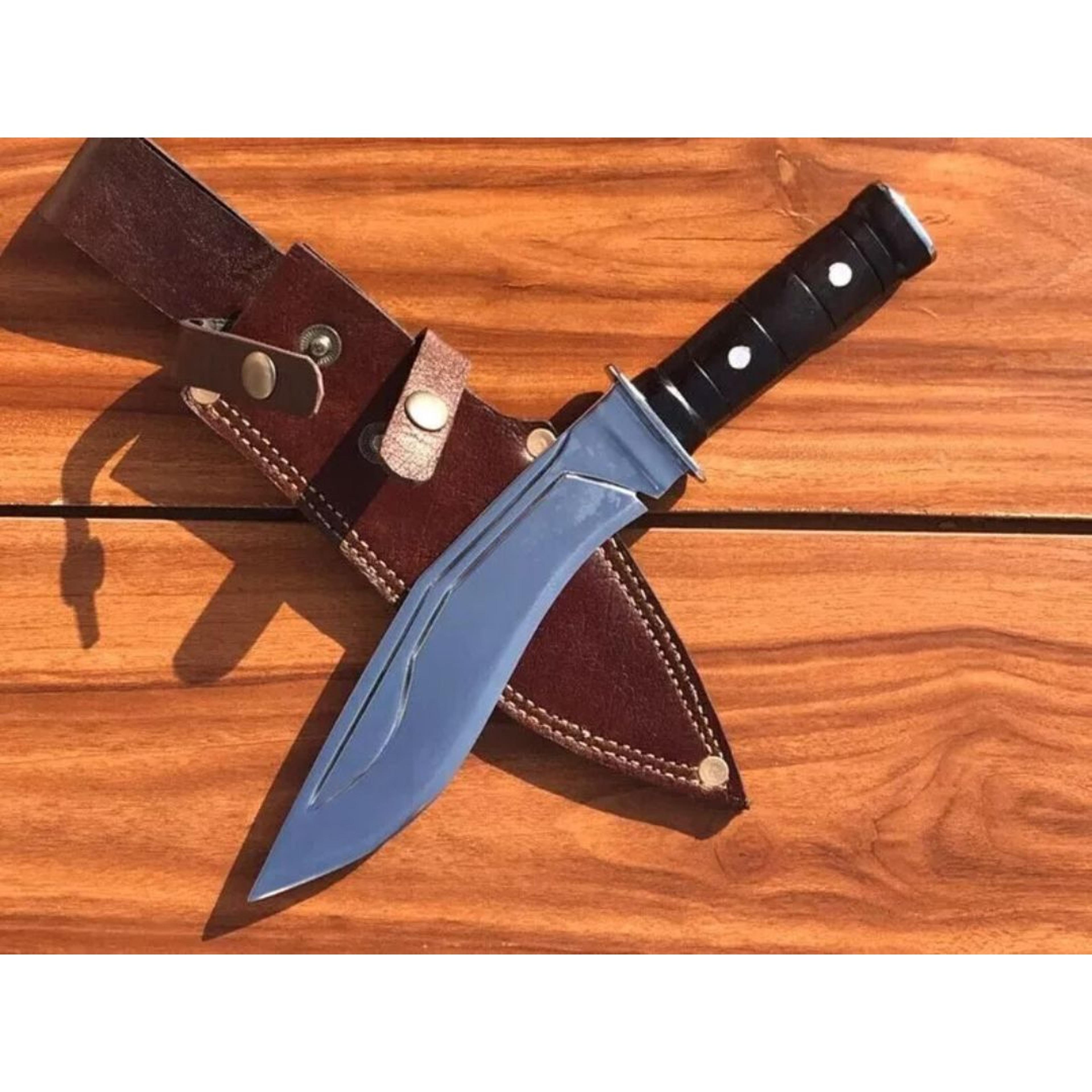kukri knife custom handmade carbon steel forged kukri hunting survival camping