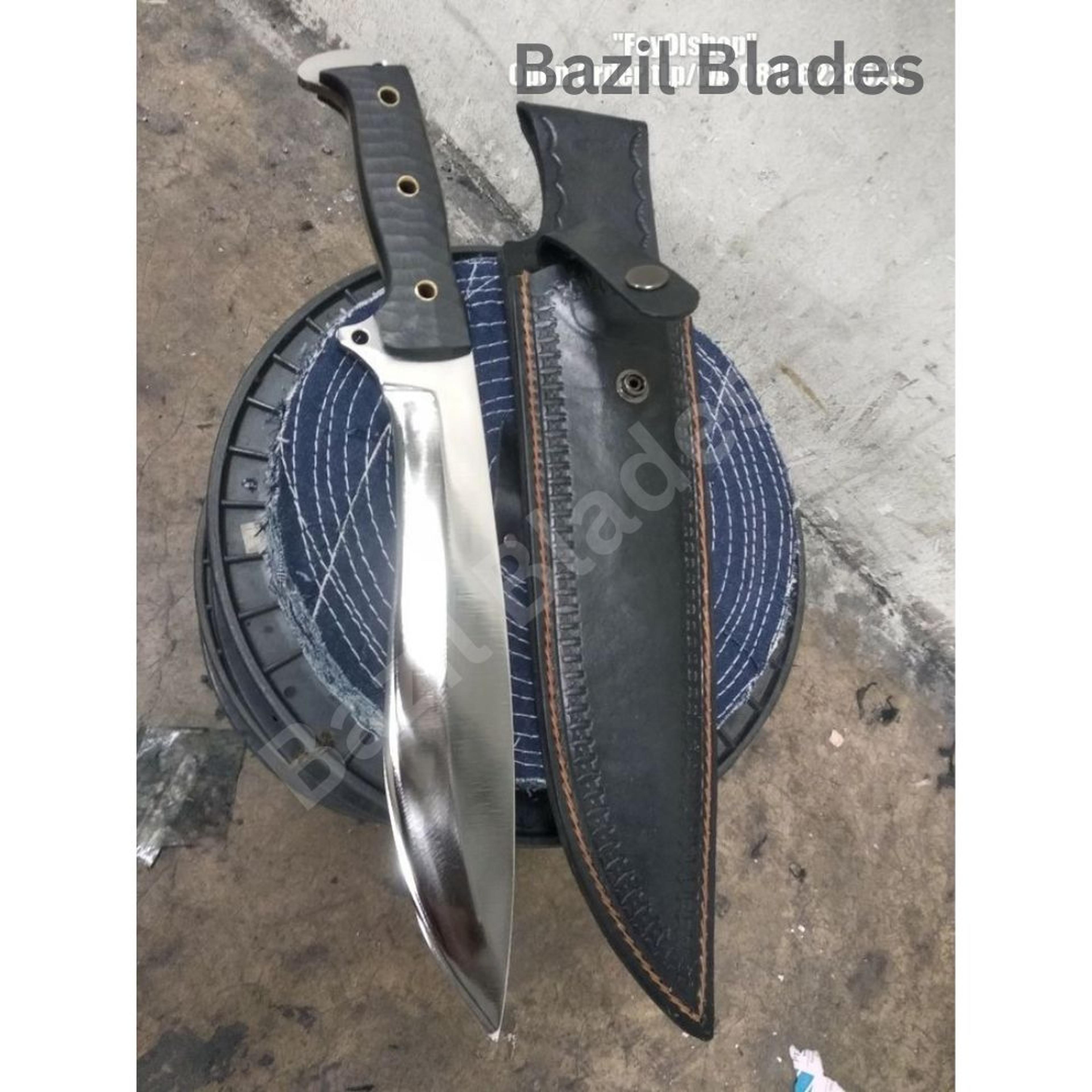 custom handmade knife full tang d2 tool steel hunting knife survival outdoor