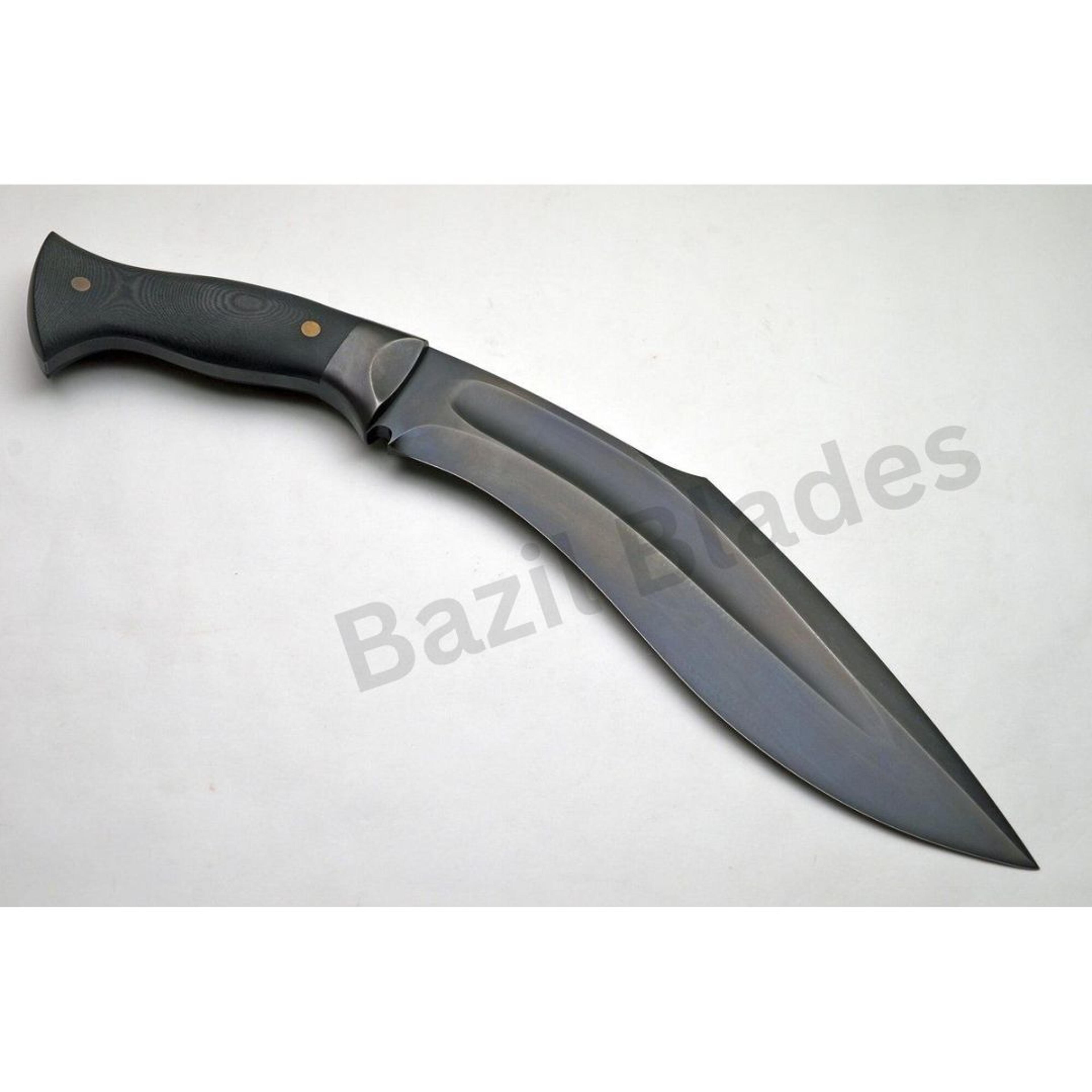 custom handmade kukri knife full tang forged 1095 carbon steel camping knife