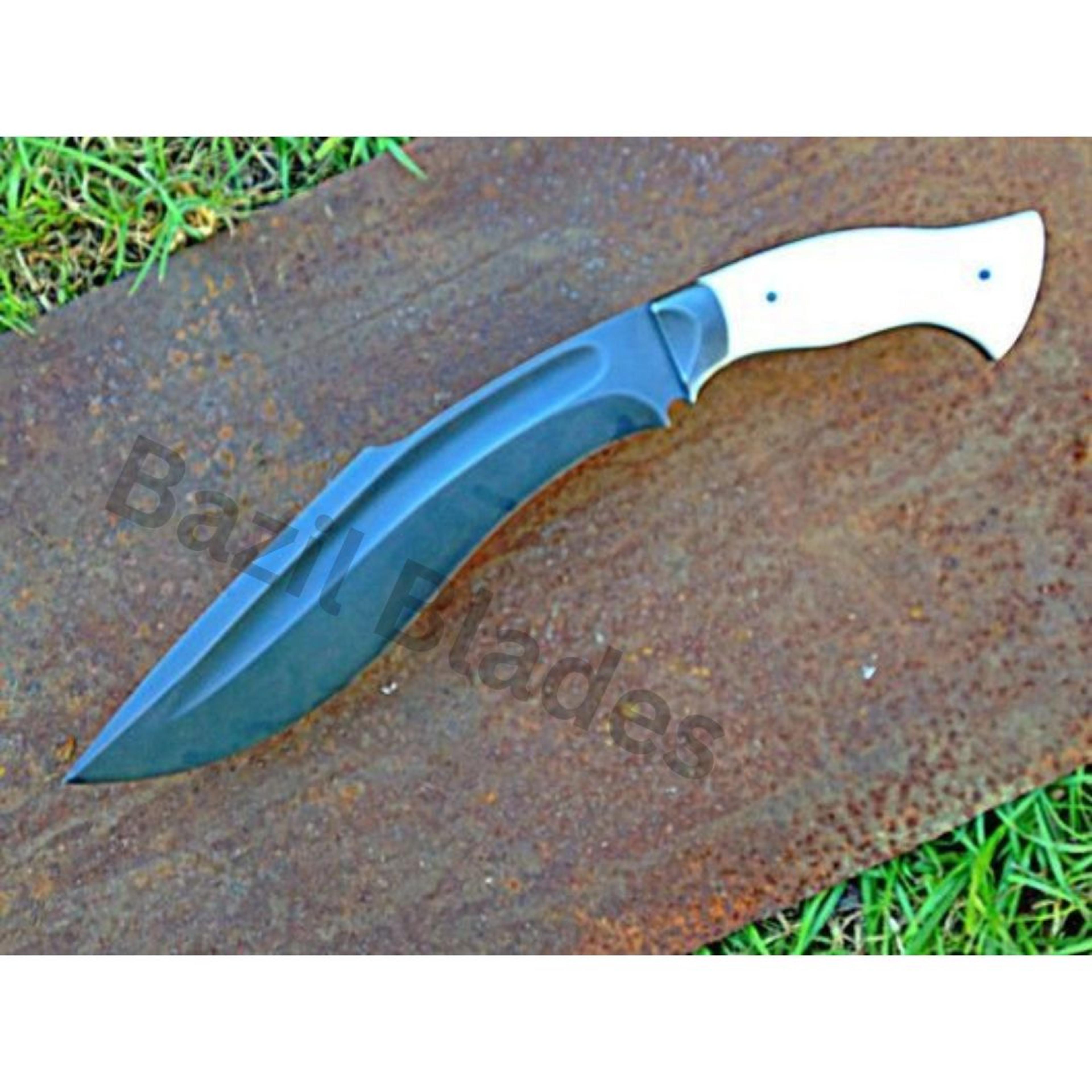 custom handmade kukri knife full tang forged 1095 carbon steel camping knife new