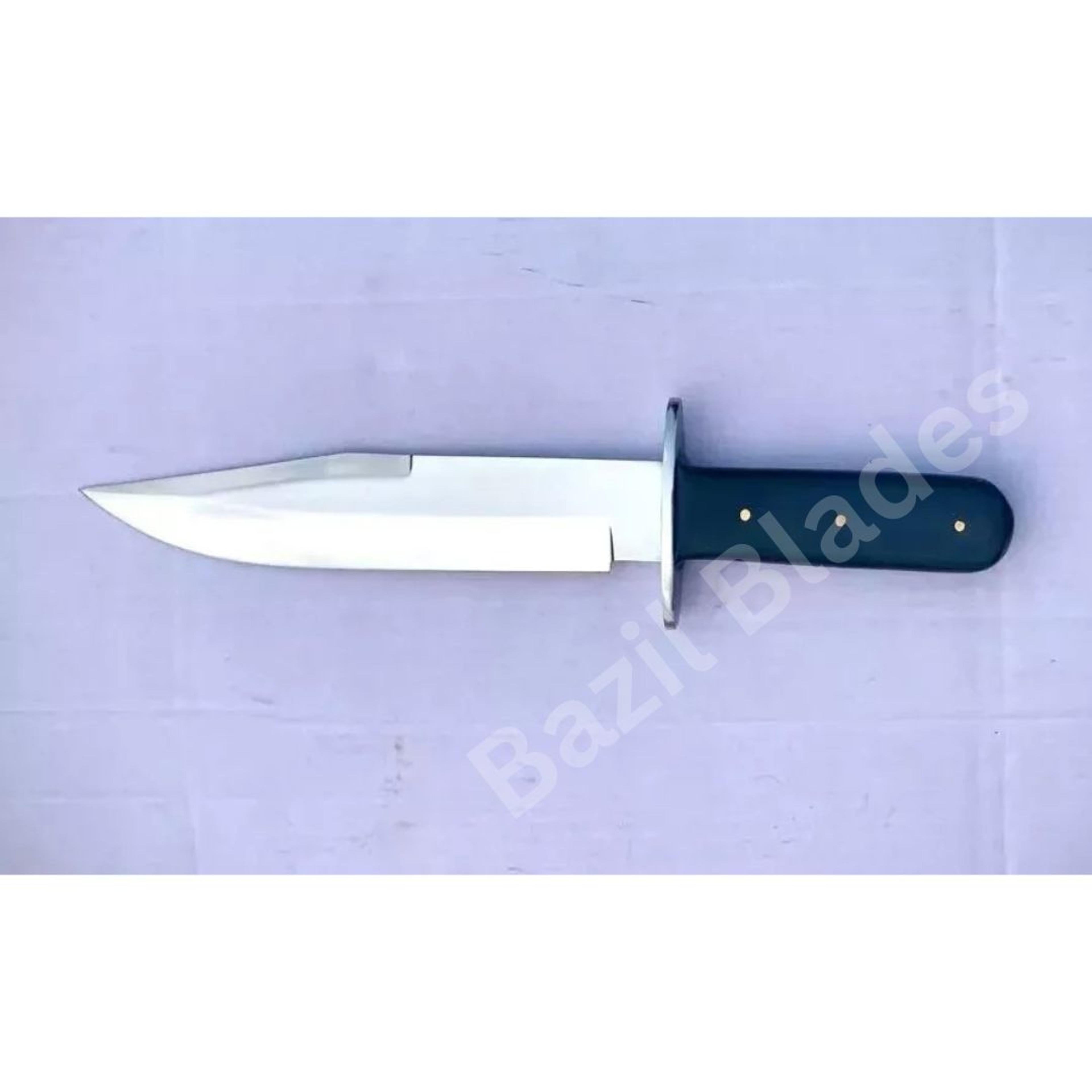 custom handmade full tang bowie knife carbon steel survival bowie camping bowie