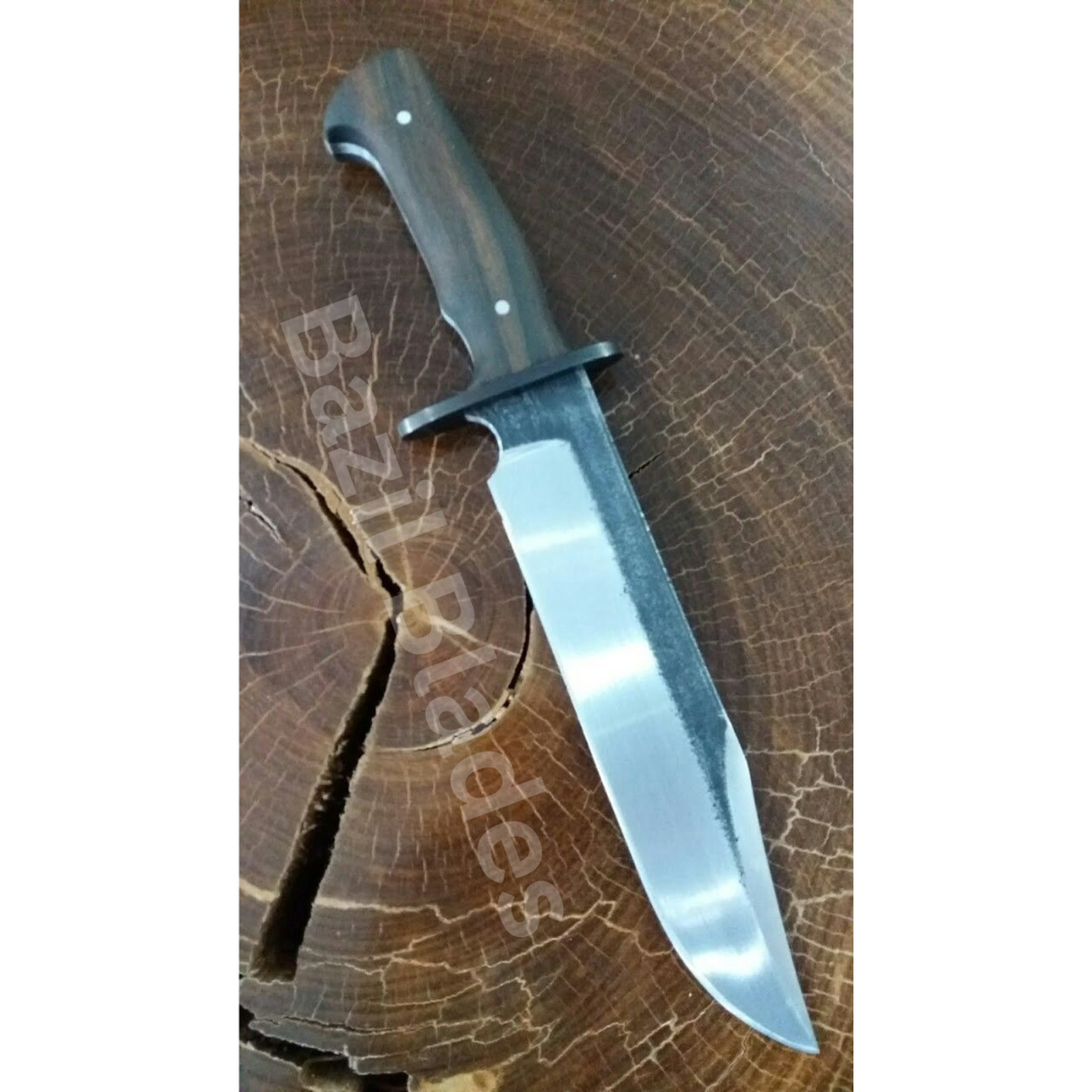 carbon steel fixed blade hunting knife full tang hunting bowie knife camping